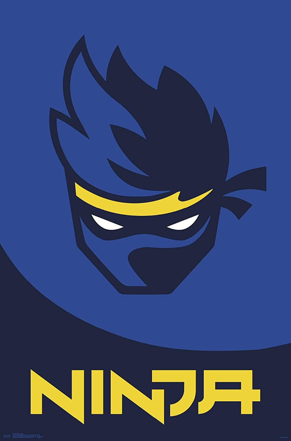 Ninja Fortnite Logo Wallpaper