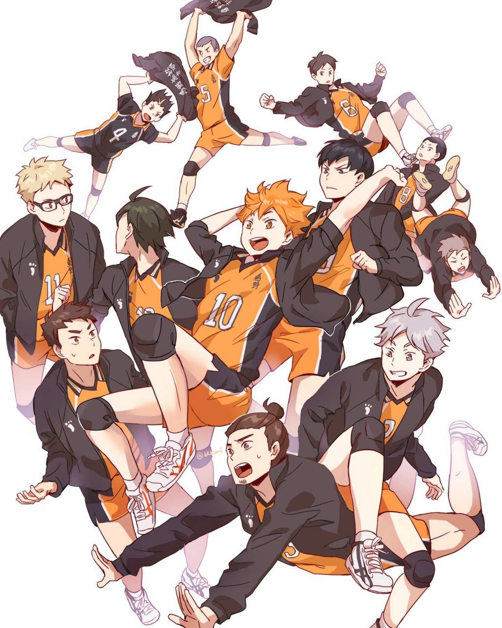 Haikyuu Karasuno wallpaper