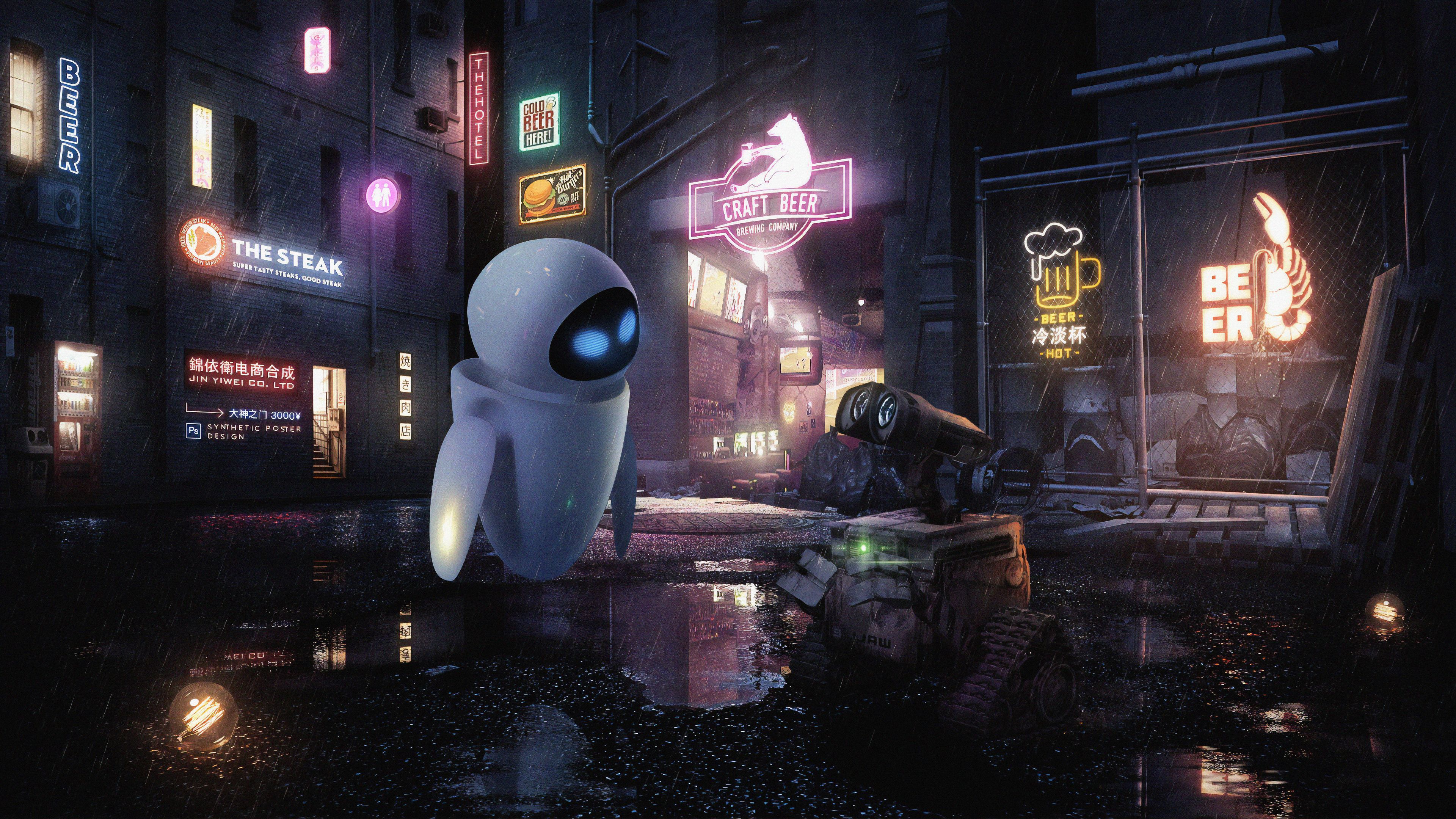 Wall E 4k Desktop Wallpapers - Wallpaper Cave