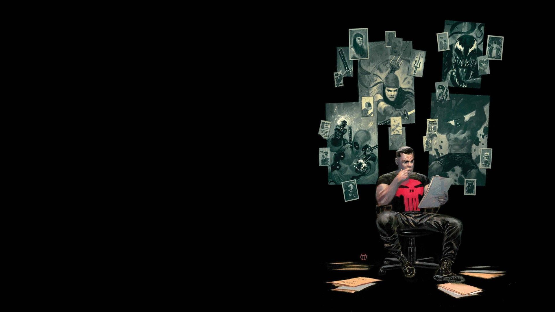 The Punisher Computer Wallpaper, Desktop Backgroundx1080