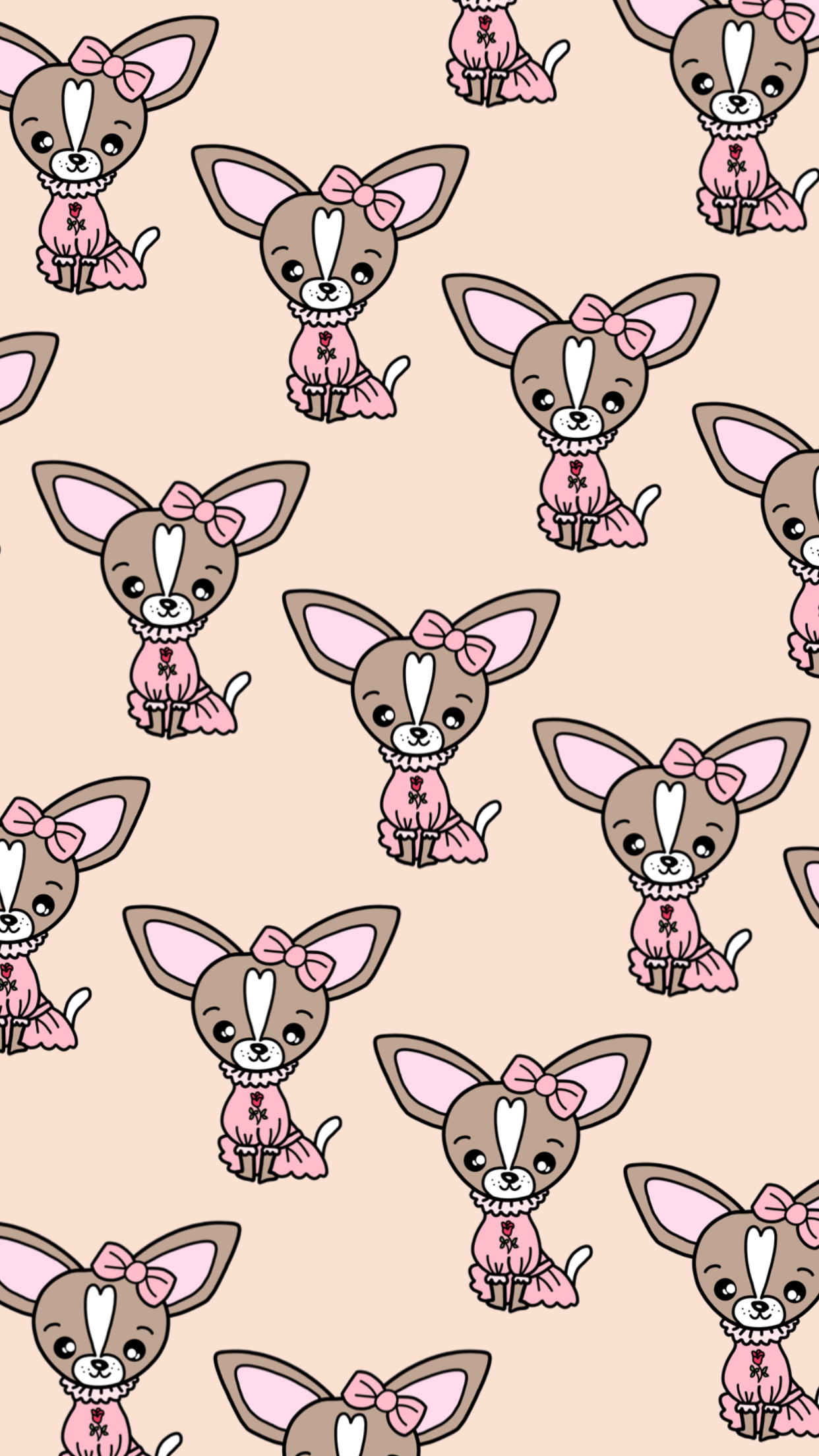 Cartoon Chihuahua iPhone Wallpapers - Wallpaper Cave