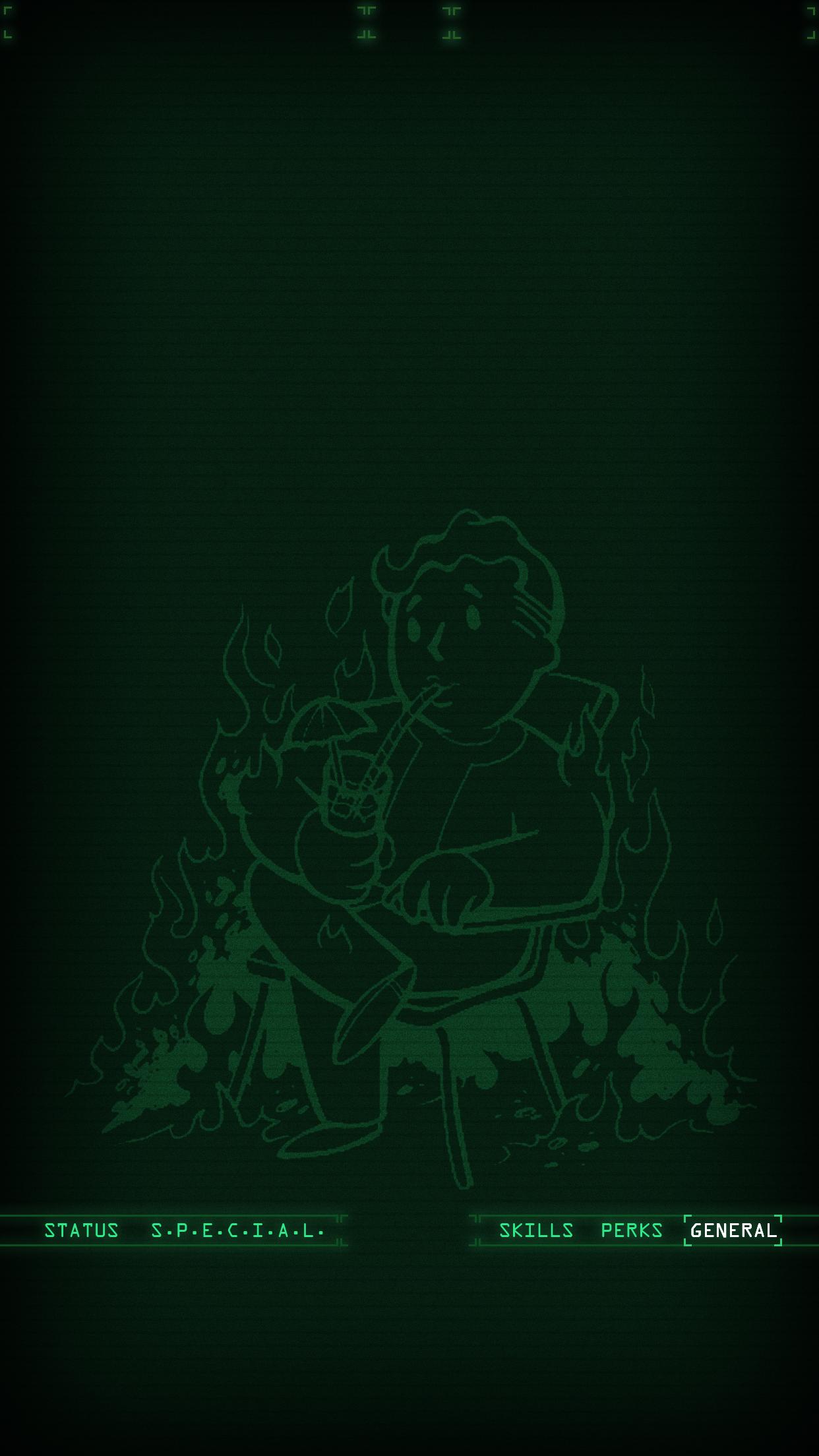 Fallout iPhone Pipboy Wallpaper iPhone Image On X Pip Boy Wallpaper & Background Download