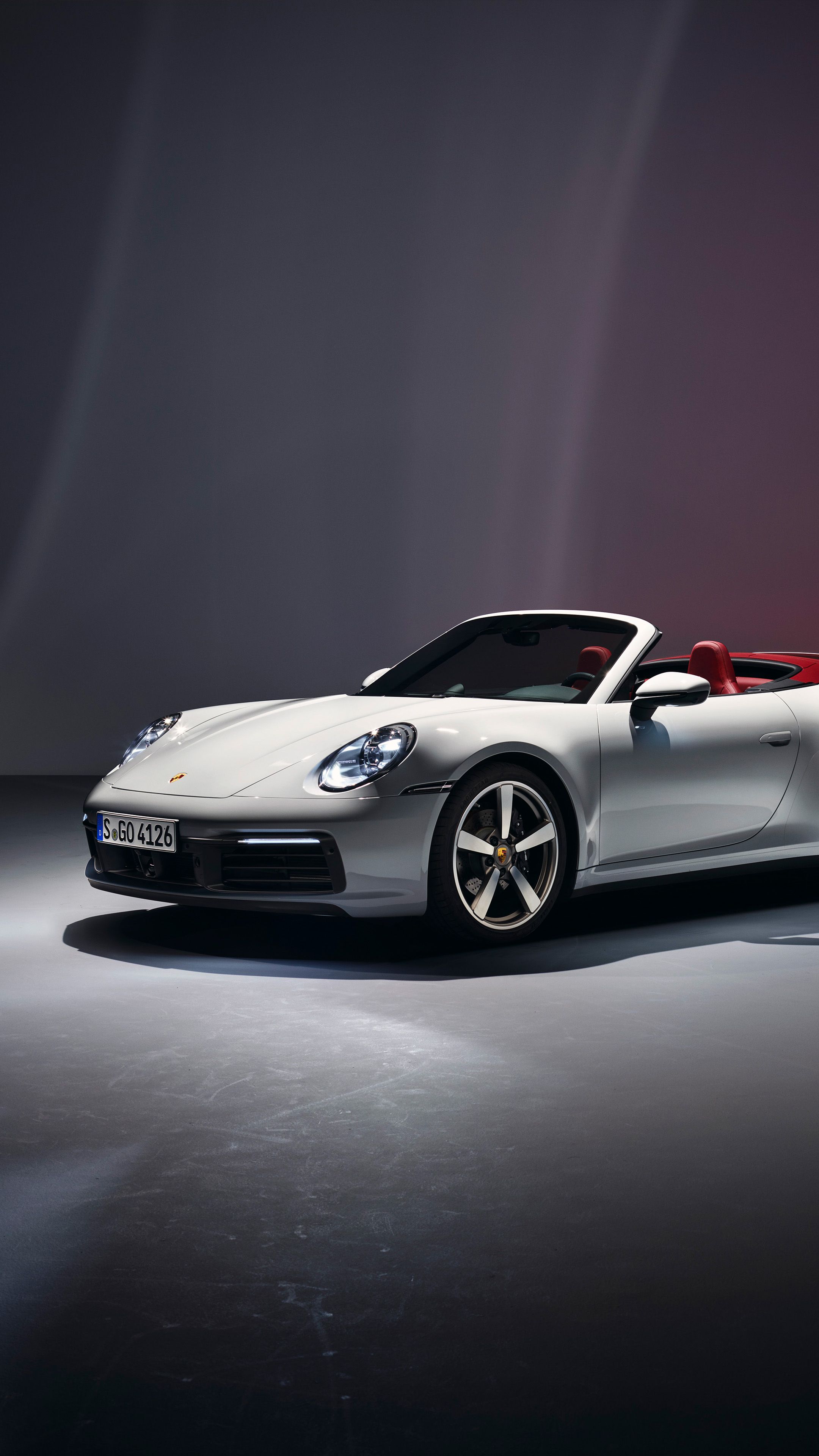 Porsche 911 Carrera Cabriolet 2019 4K Ultra HD Mobile Wallpaper