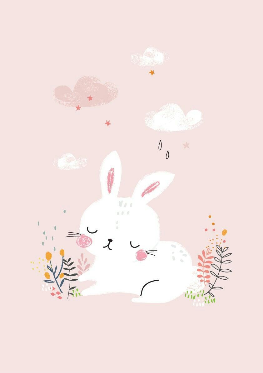 Cute Bunny Wallpaper  Download to your mobile from PHONEKY
