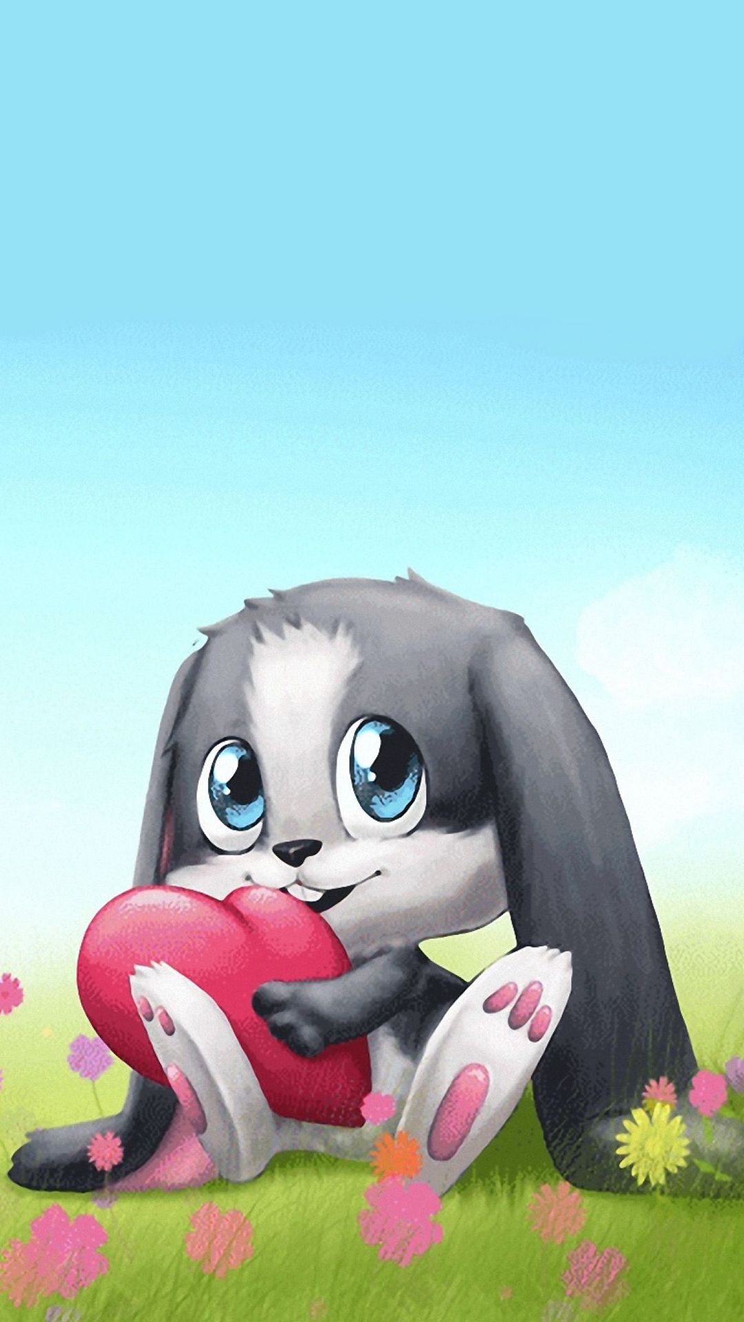 Kawaii Bunny iPhone Wallpapers - Wallpaper Cave
