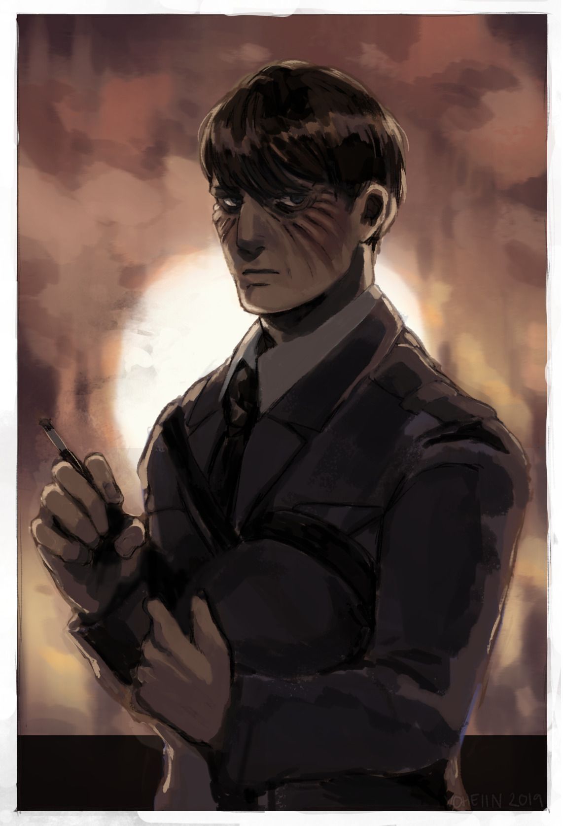 Eren Kruger, The Owl. Attack on titan anime, Attack on titan art, Attack on titan