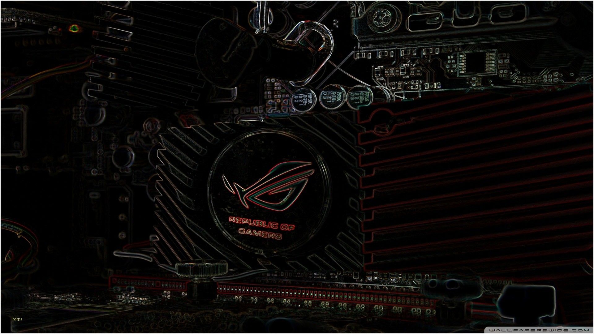 Asus Rog Wallpaper 1920x1080 Hdwalpaperlist.com