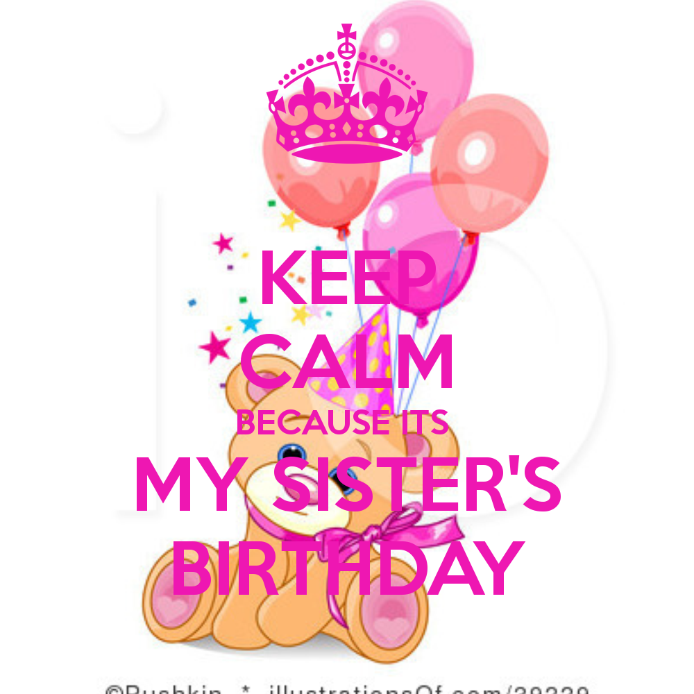 Birthday Wishes For Sister Calm .itl.cat