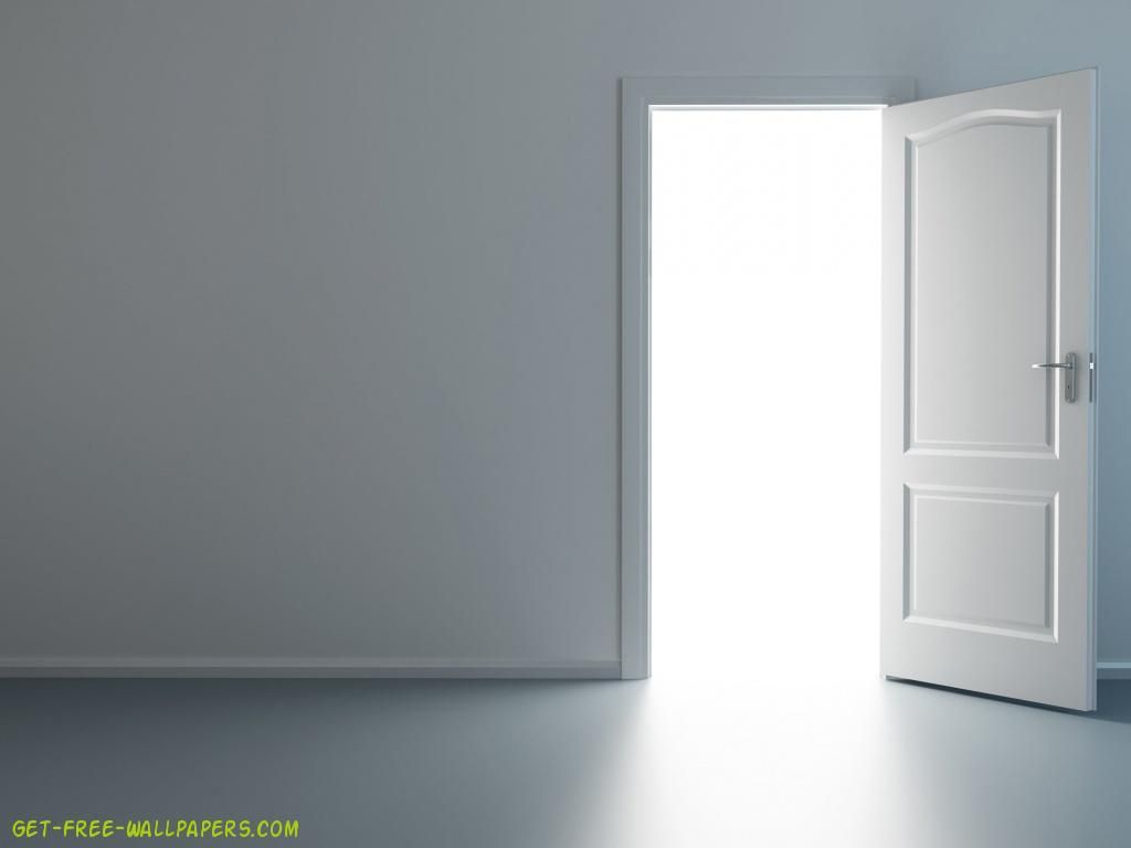 Open Door Wallpaper