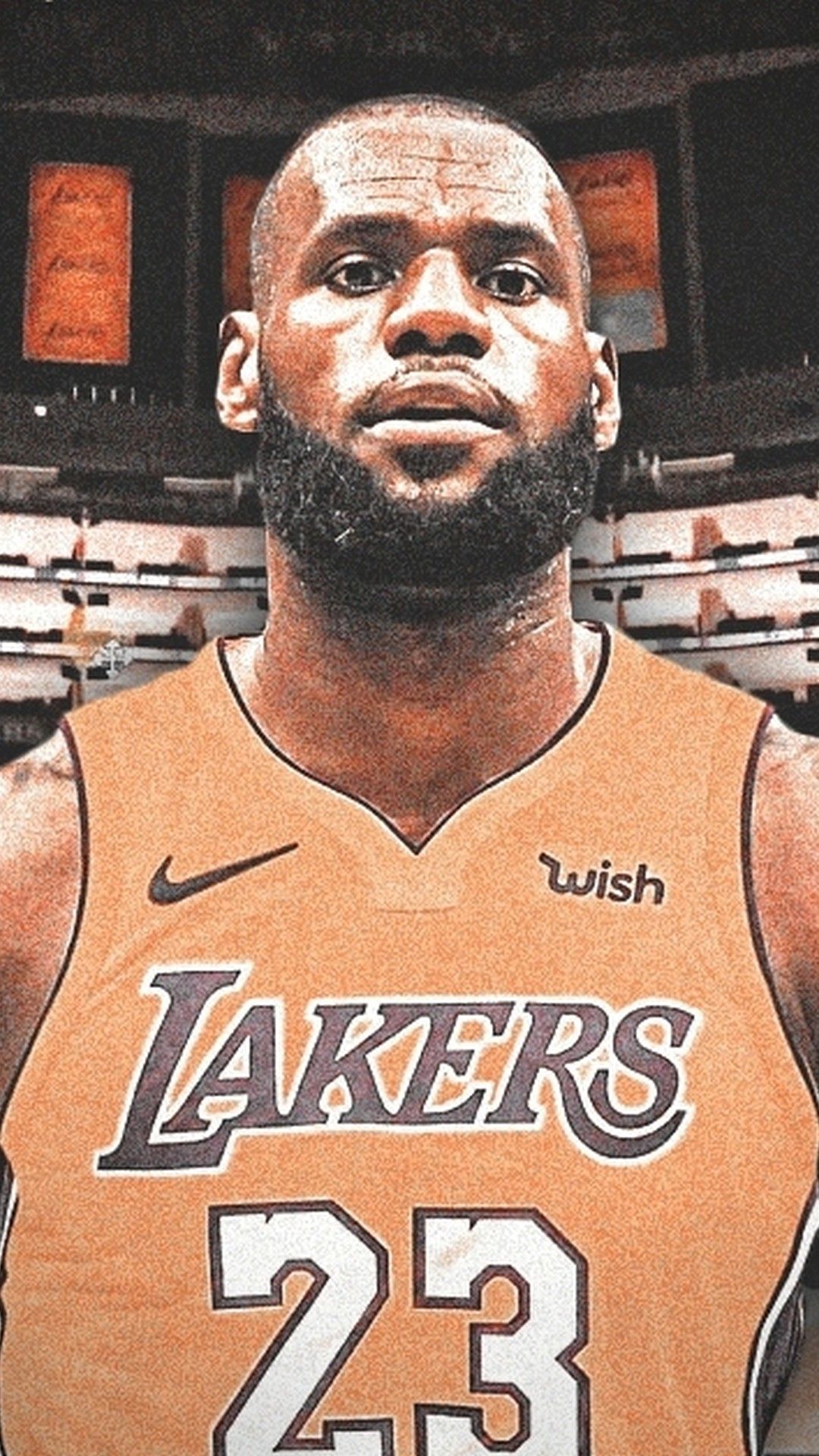 Lebron James Lakers iPhone Wallpaper .3Diphonewallpaper.com