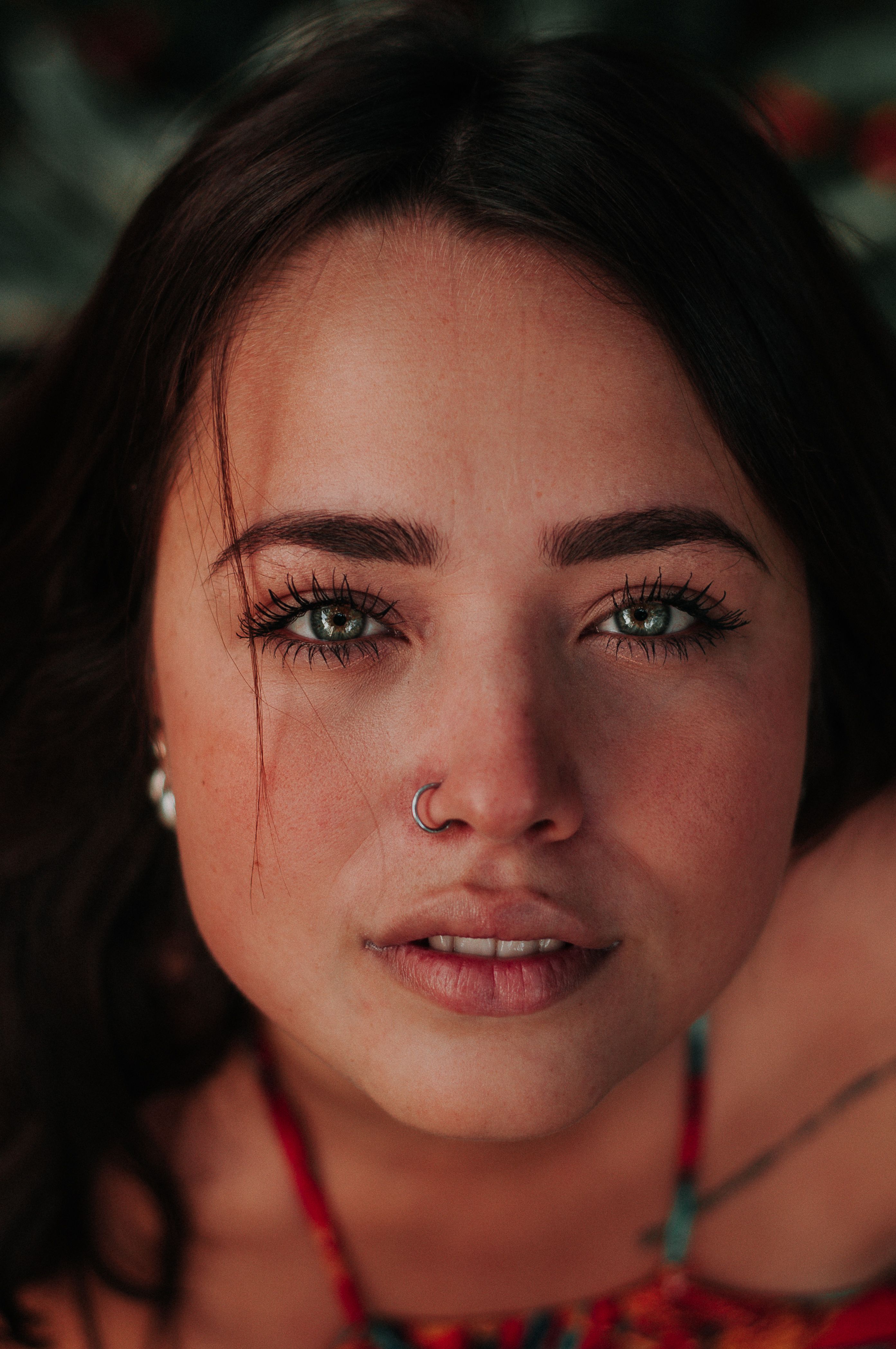 Close Up Photo Of Woman With Nose Ring .pexels.com