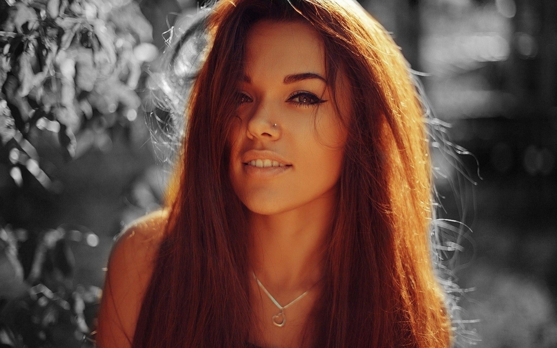 women, Natali Danish, Brunette, Long .wallup.net