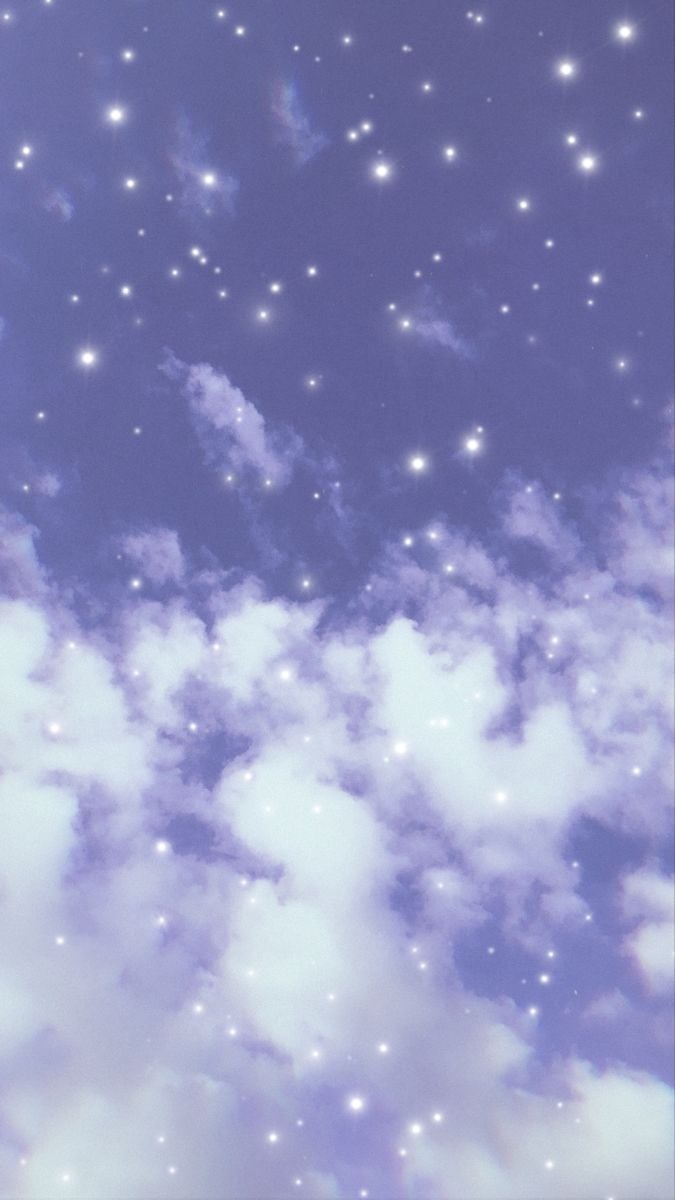 Purple Clouds Wallpaper. Clouds wallpaper iphone, Cloud wallpaper, Sparkly background