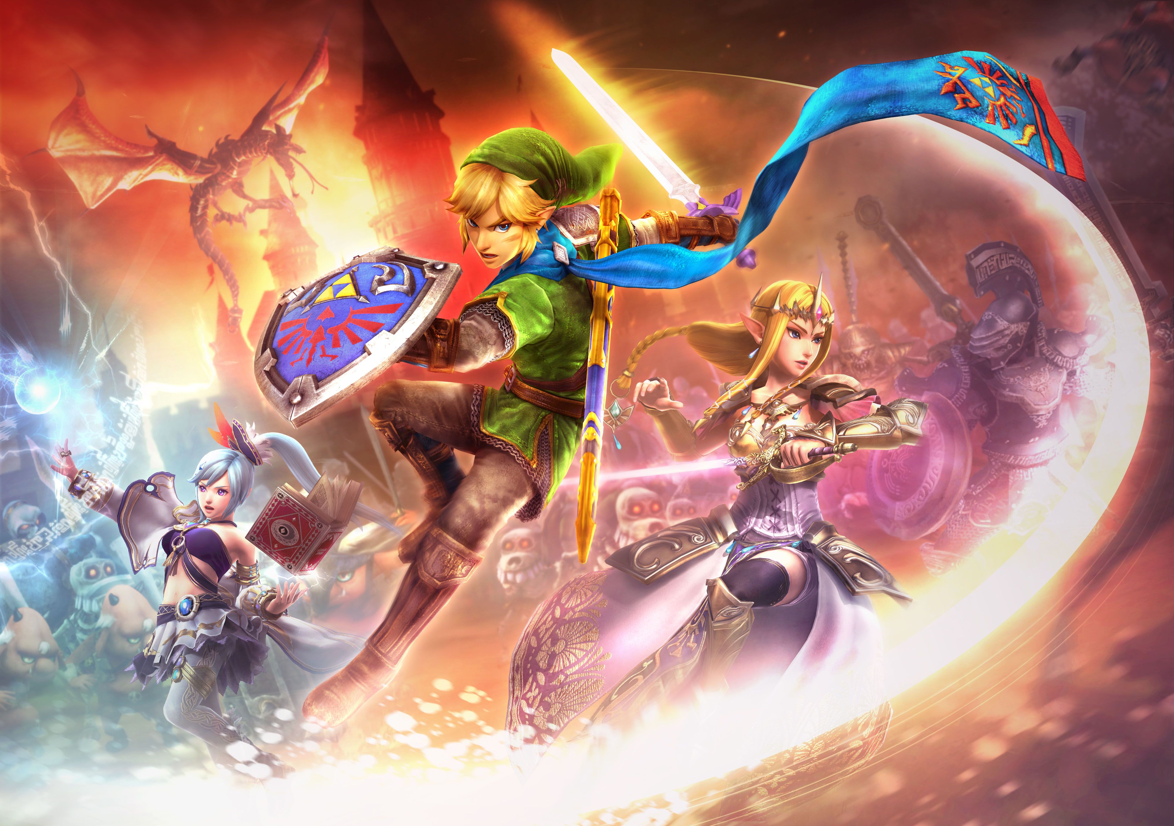 Zelda And Link Background .wallpapertip.com