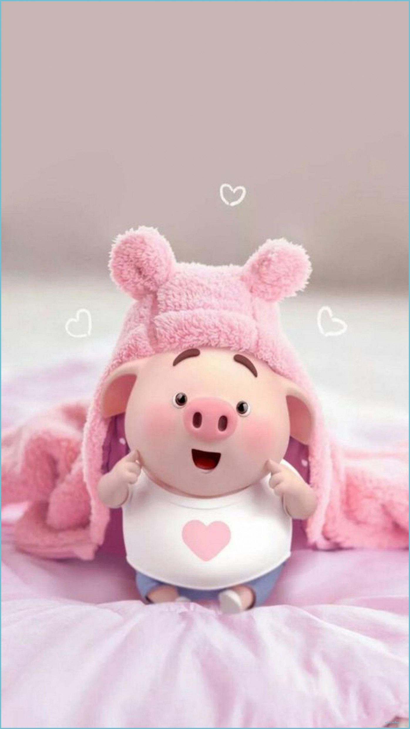 Cute Piggy Wallpaper for Android .anupghosal.com