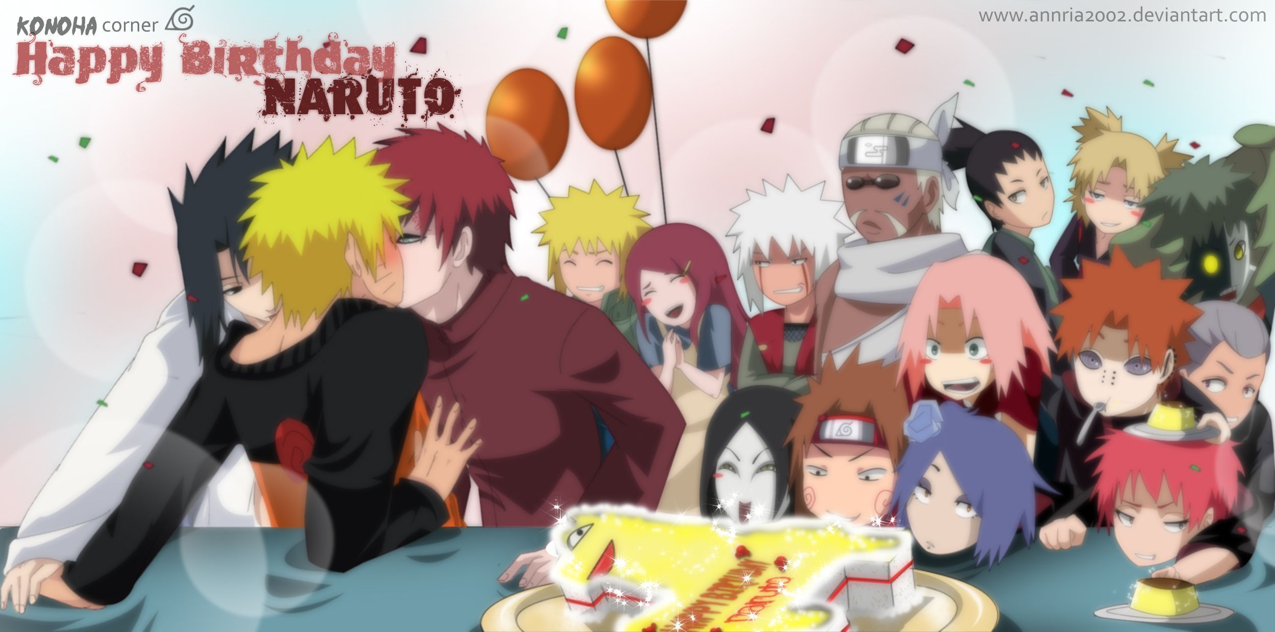 Birthday Naruto Wallpaper