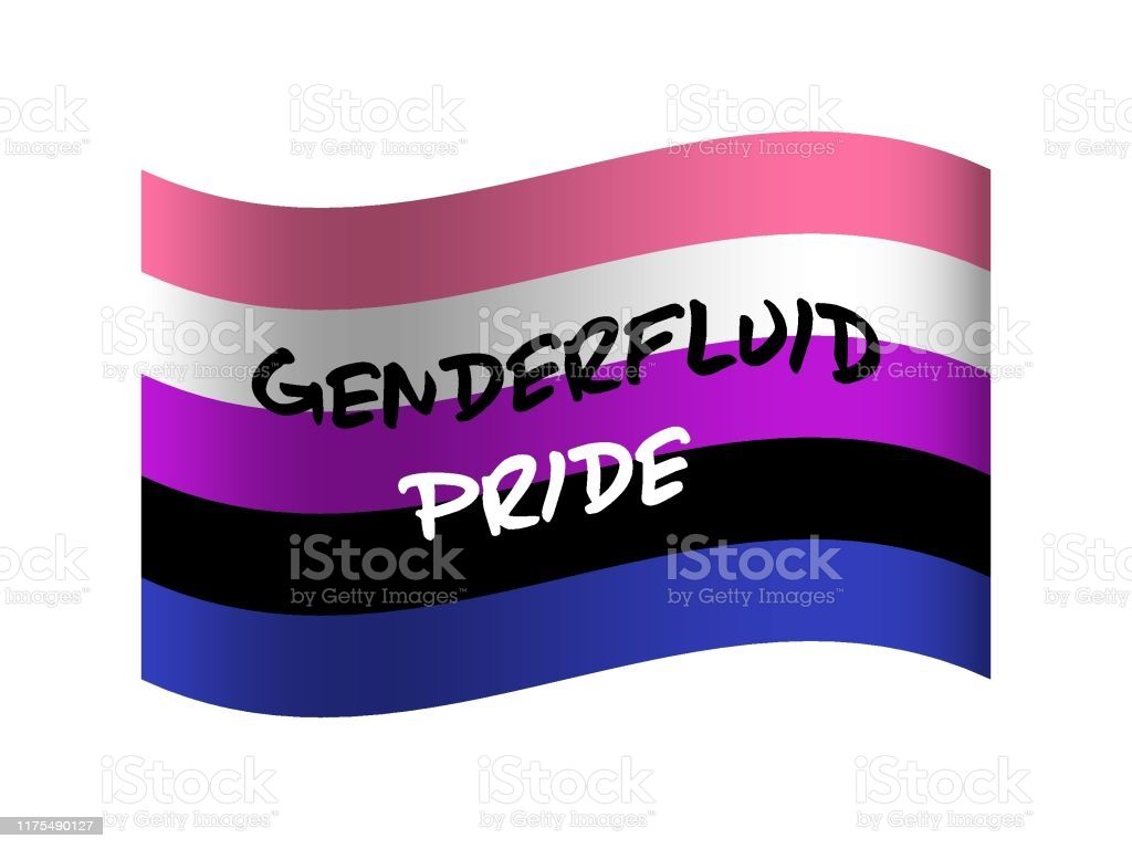 Genderfluid Or Genderflexible Pride Flag Background Nonbinary Gender Gender Identitie Lgbto Movement Lgbtq Community Vector Illustration Stock Illustration Image Now