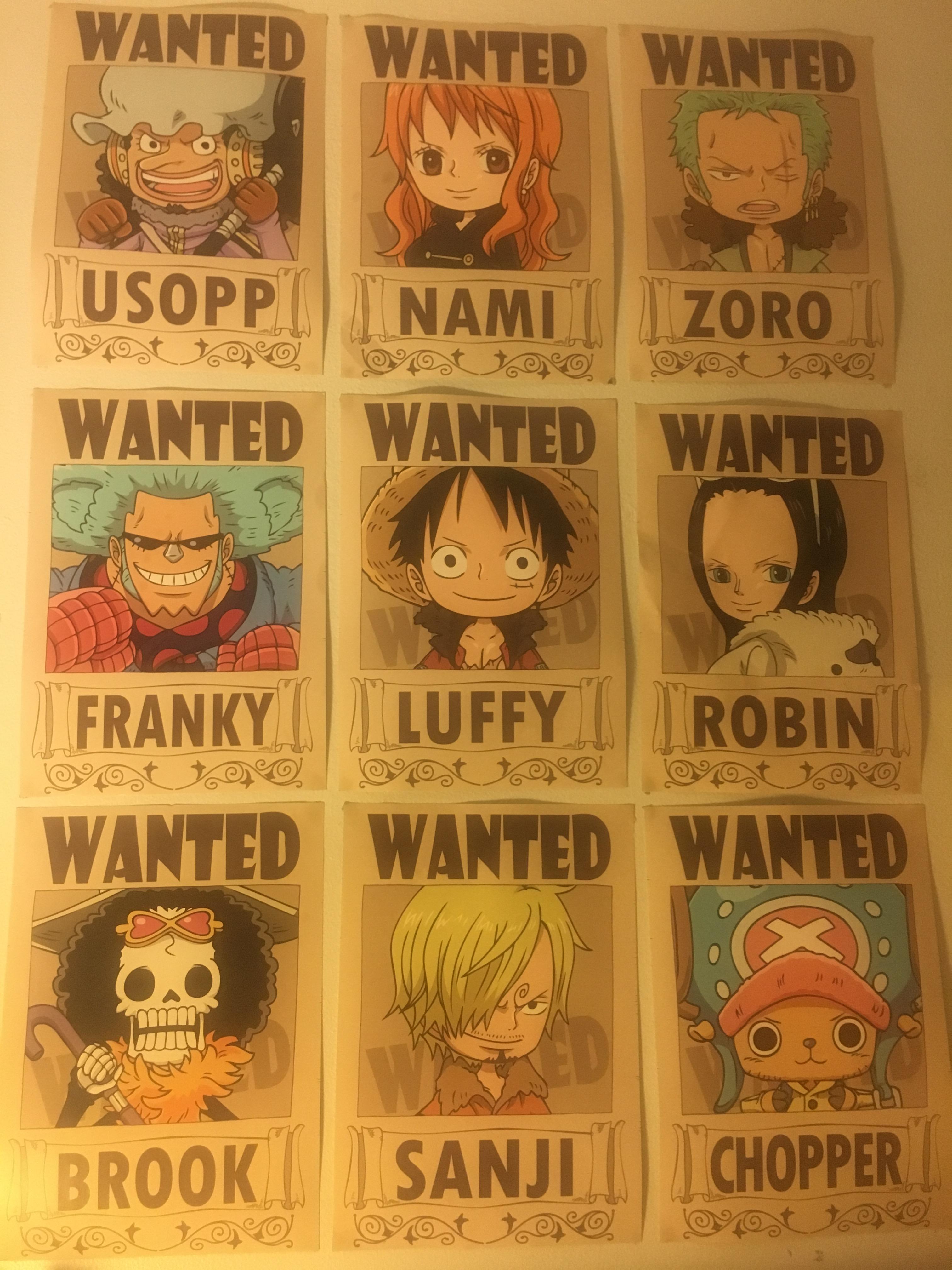 Brook Wanted Poster One Pieceonepiece Wall.blogspot.com