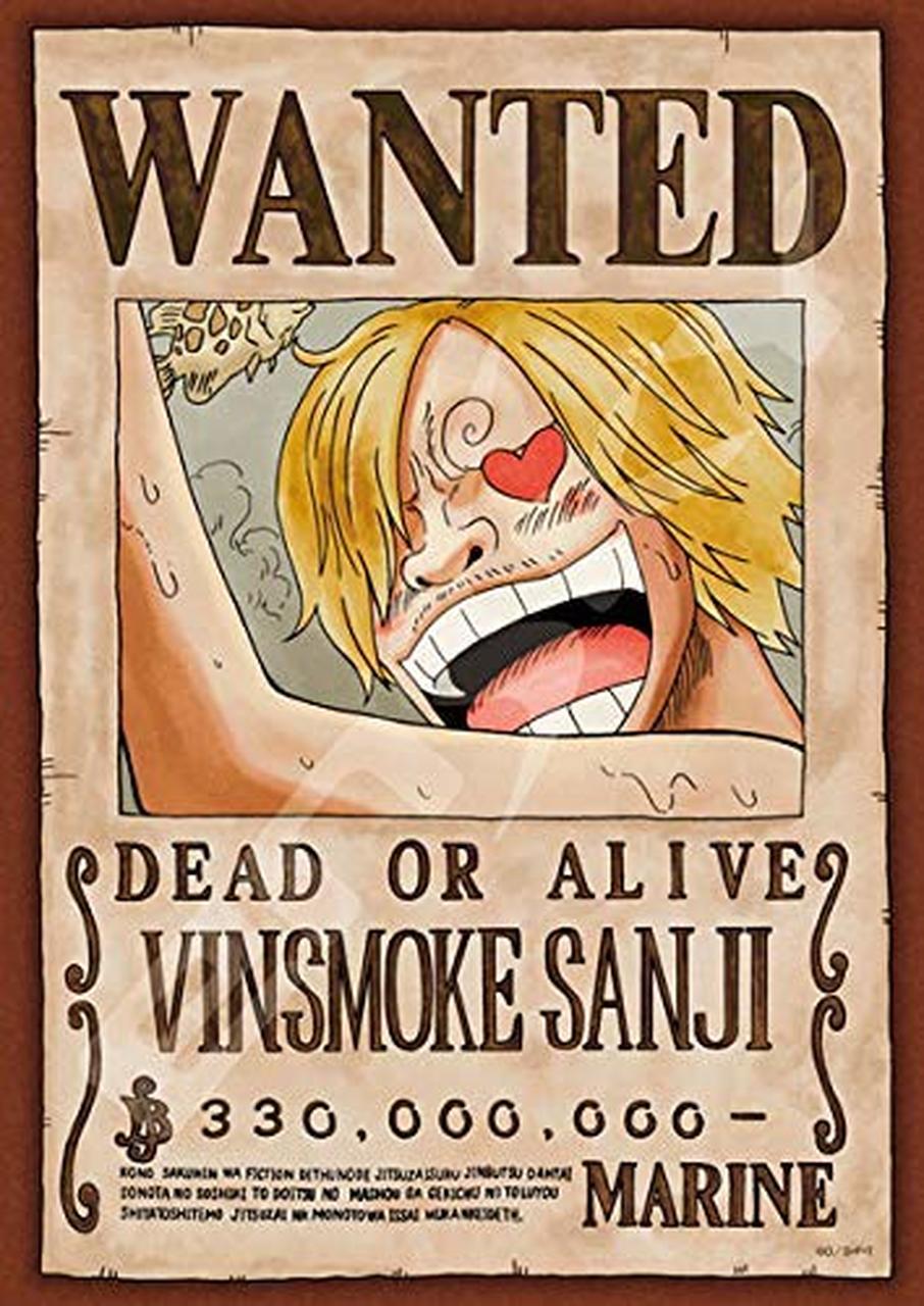 Sanji Wanted Wallpapers Wallpaper Cave