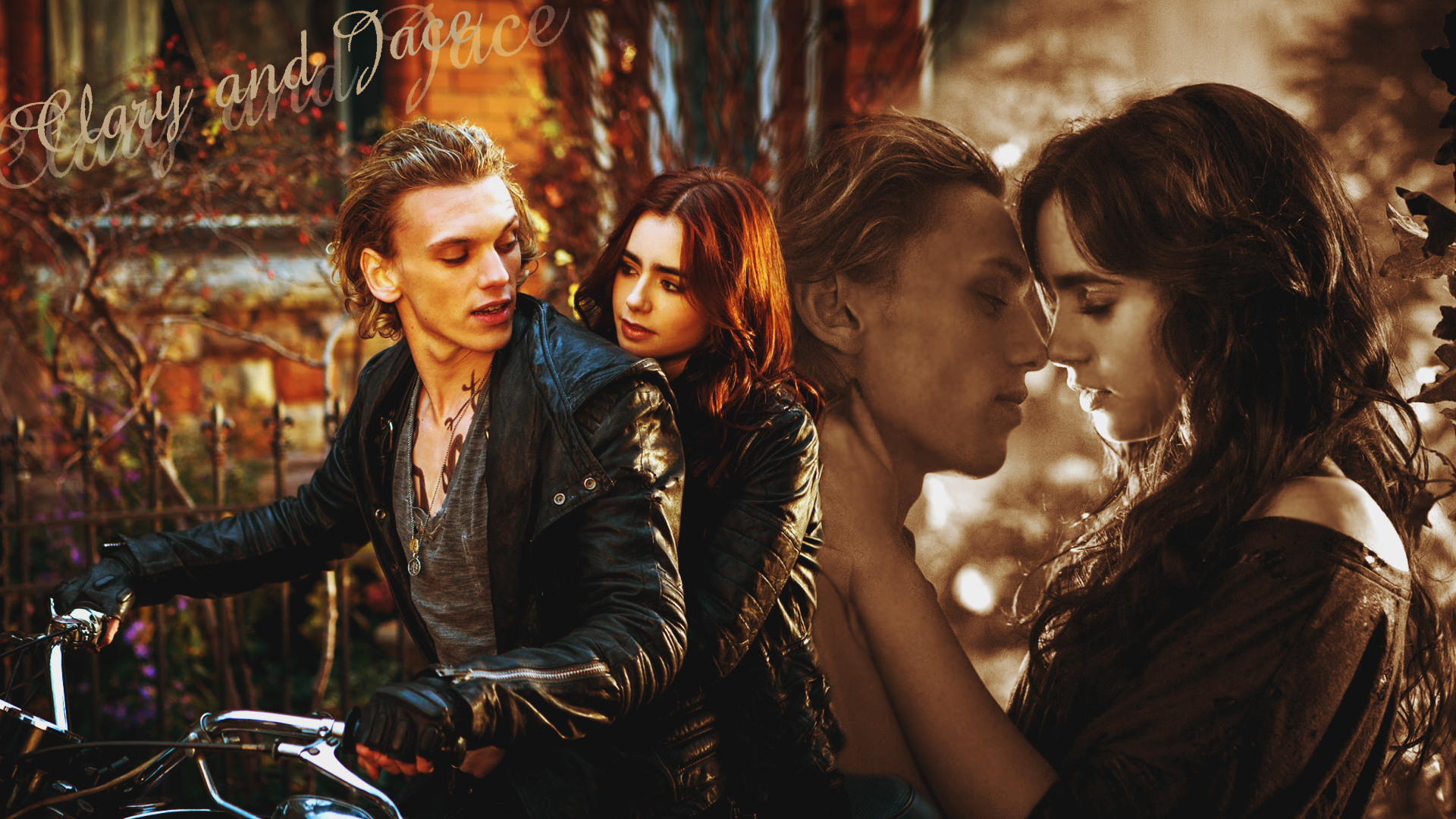 Clary and Jace wallpaper .com