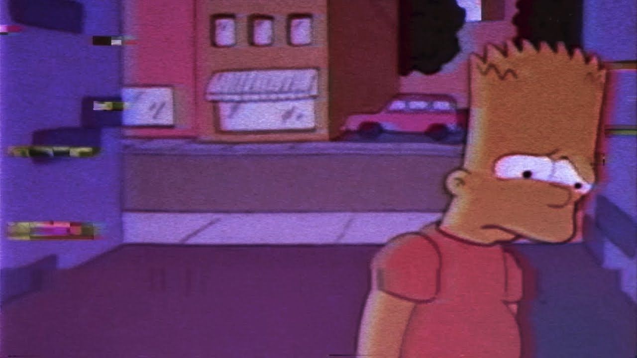 Sad Bart Simpson Computer Wallpapers Wallpaper Cave 5441