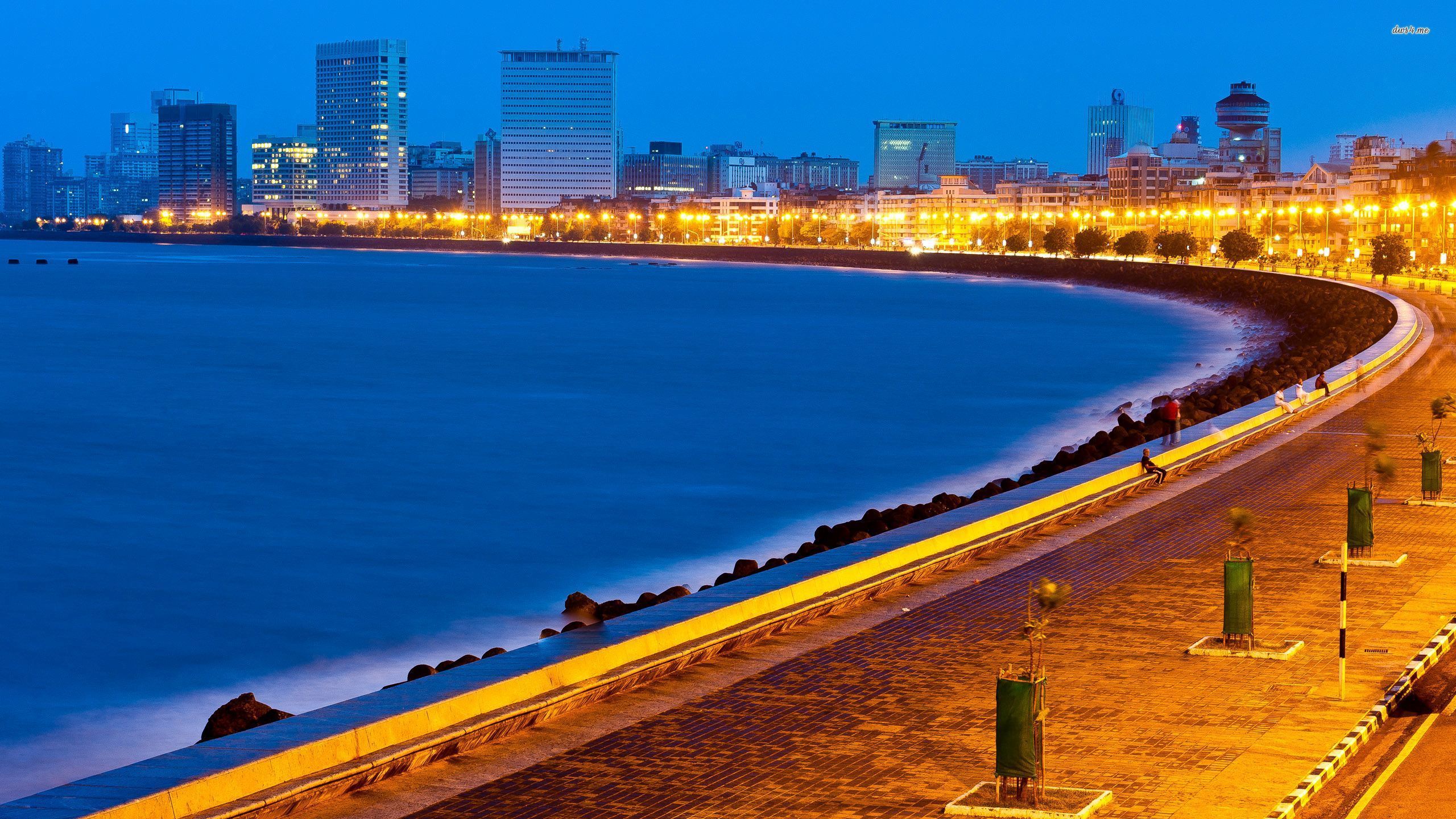BandraWorli Sea Link Mumbai Skyline HD wallpaper  Pxfuel