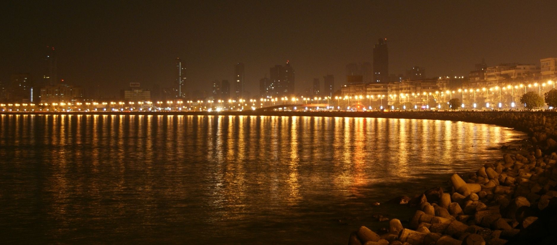 Free download Marine Drive Mumbai Night .wallpaperafari.com