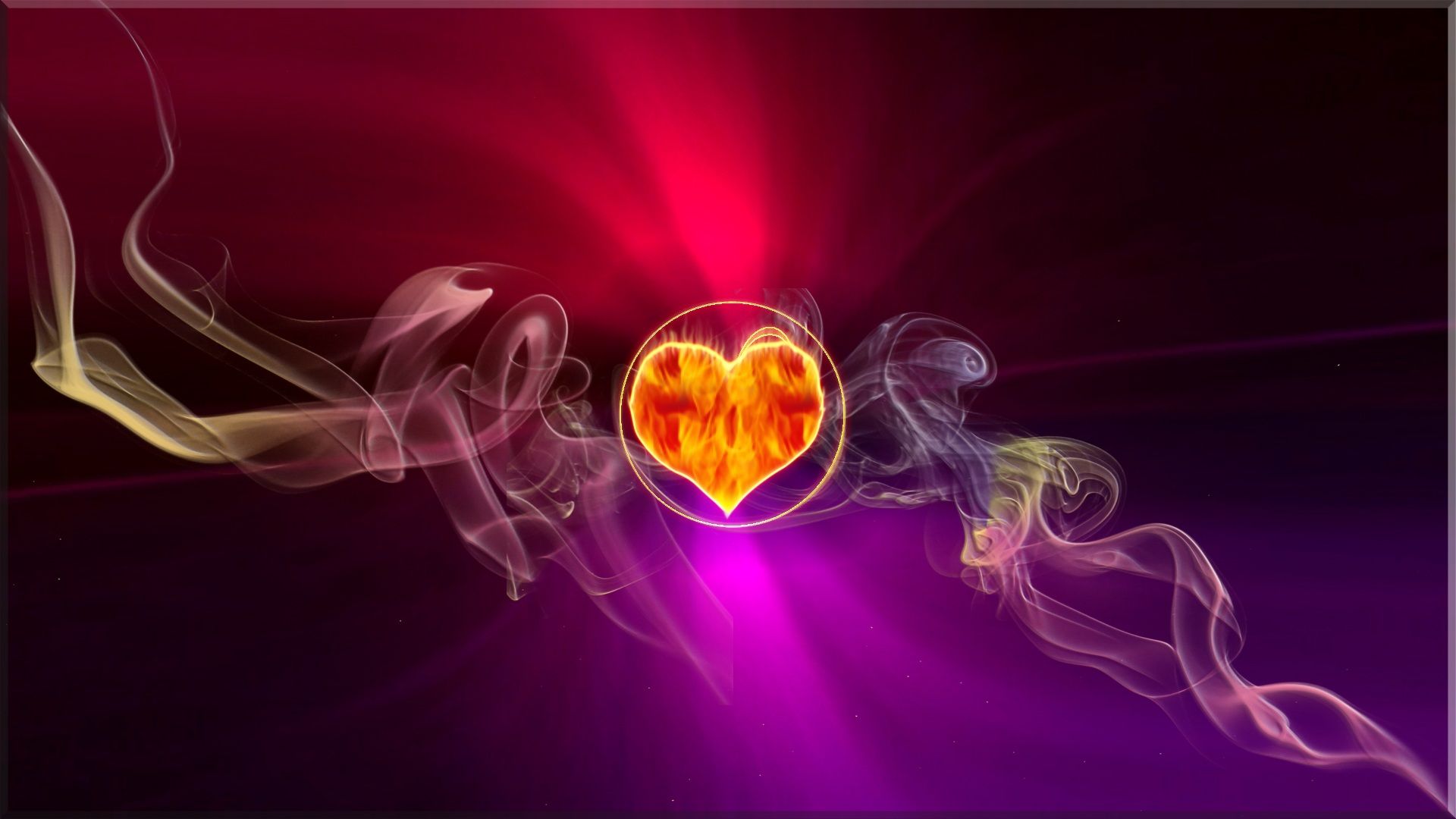 Flame heart smoke love fire free imagepixy.org