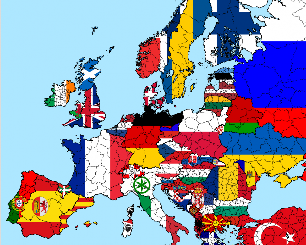 Europe Map HD Wallpaper Free .wallpaperaccess.com