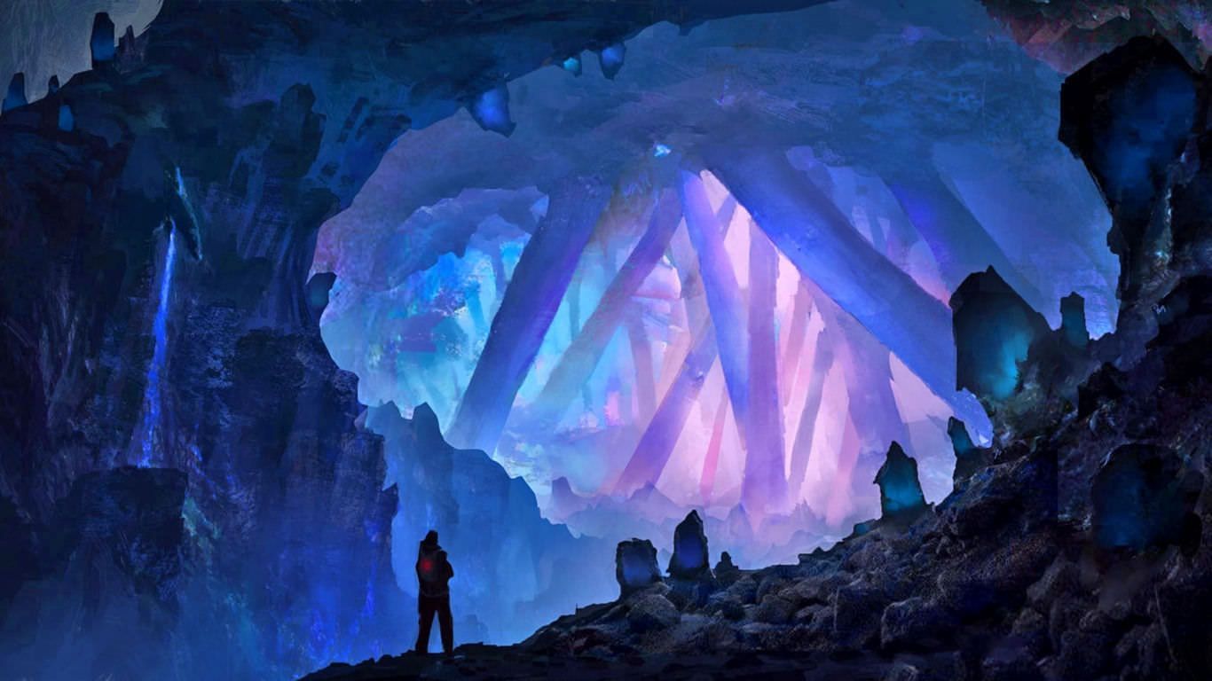 Crystal Cave Background .teahub.io