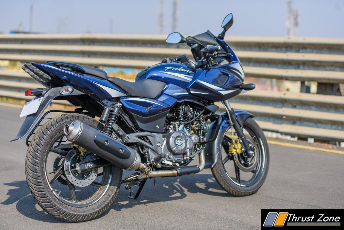 pulsar blue bike