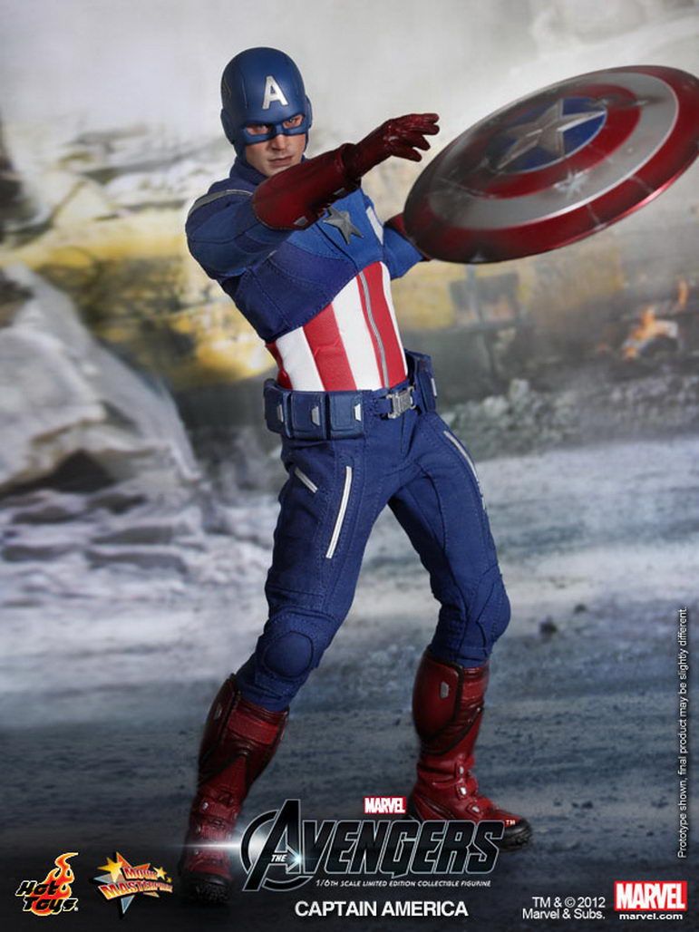 6th Scale Captain America Limited .youbentmywookie.com