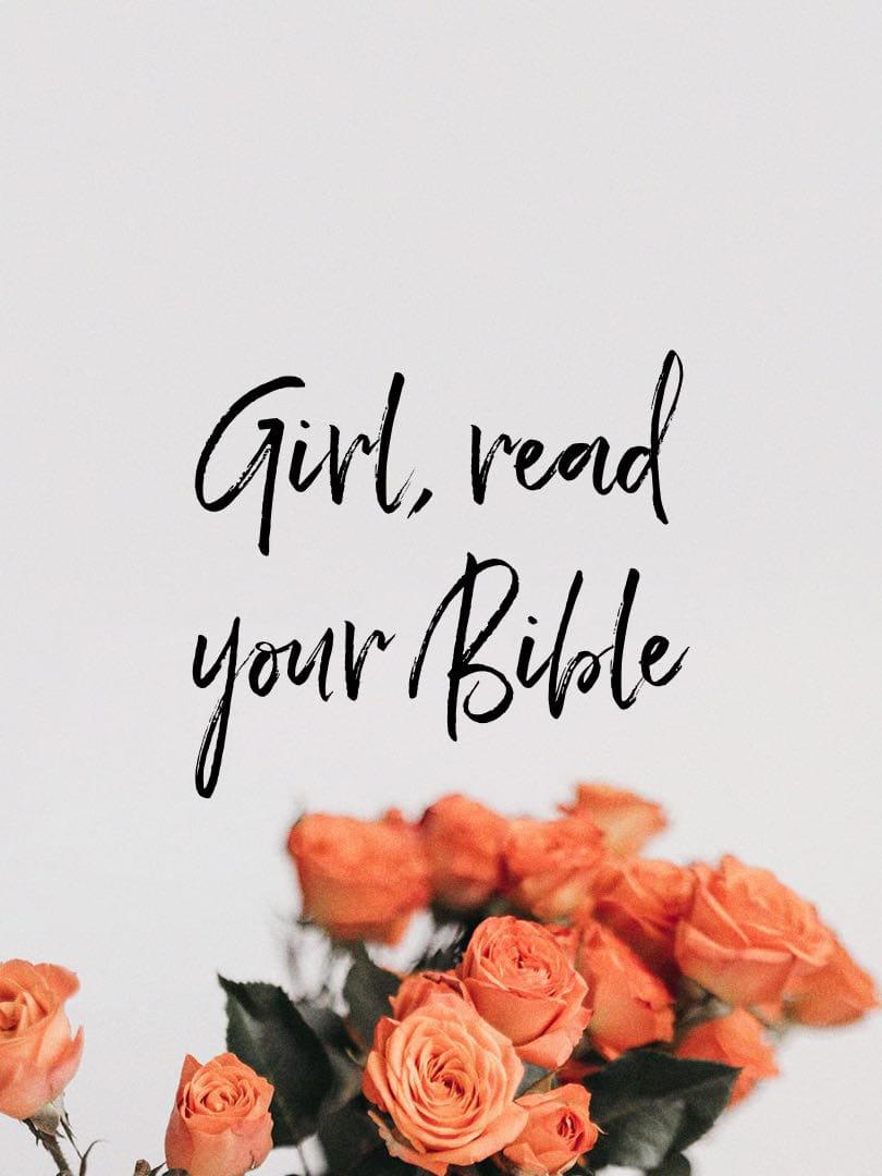 Girl read your Bible wallpaper. Read .com