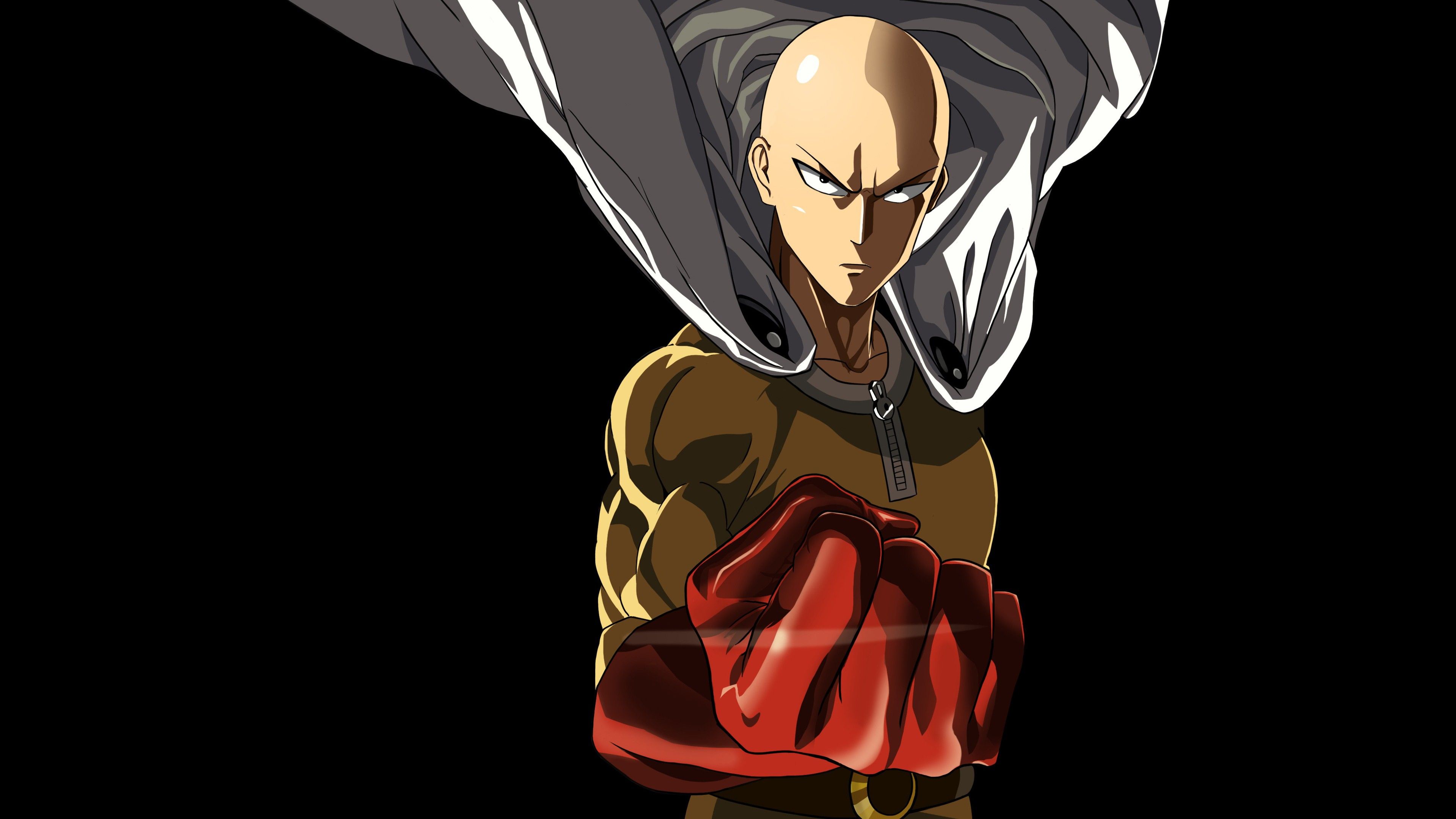 Saitama 4K wallpaper for your desktop .free4kwallpaper.com