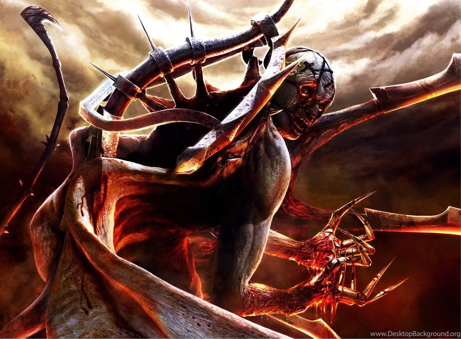 Demon Scary Games Wallpaper Image .desktopbackground.org