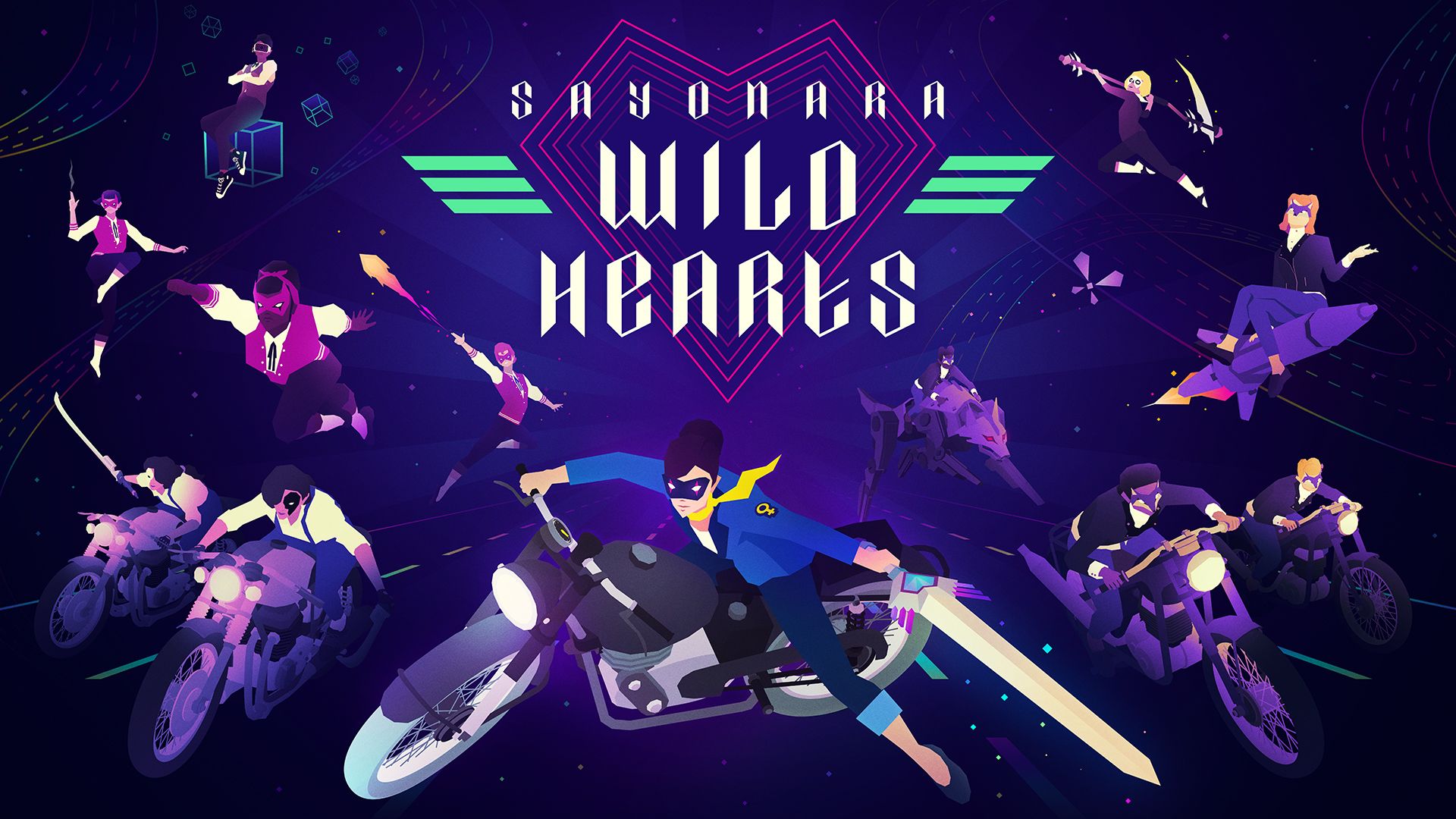 Sayonara Wild Hearts Wallpapers - Wallpaper Cave