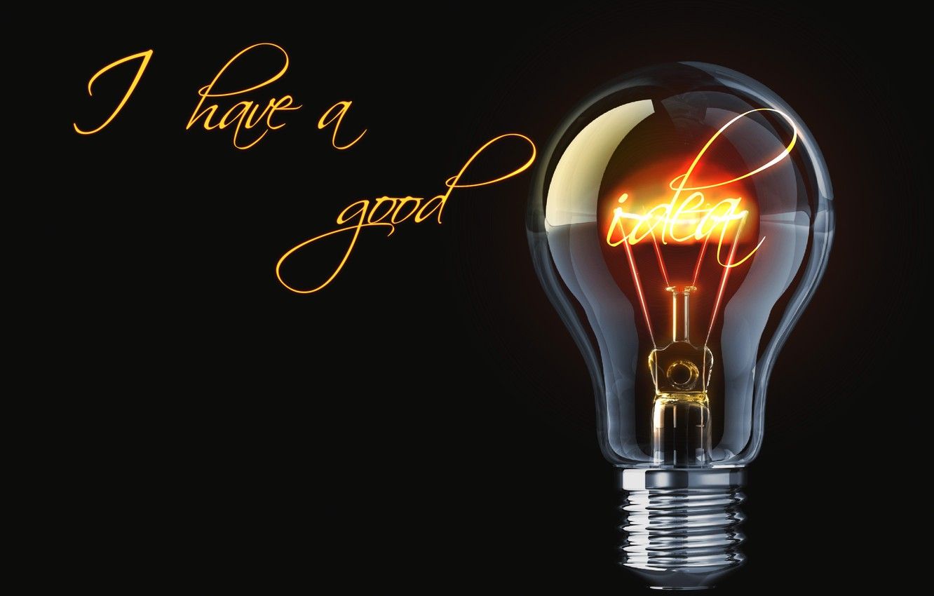 light bulb, light, attitude, black .goodfon.com