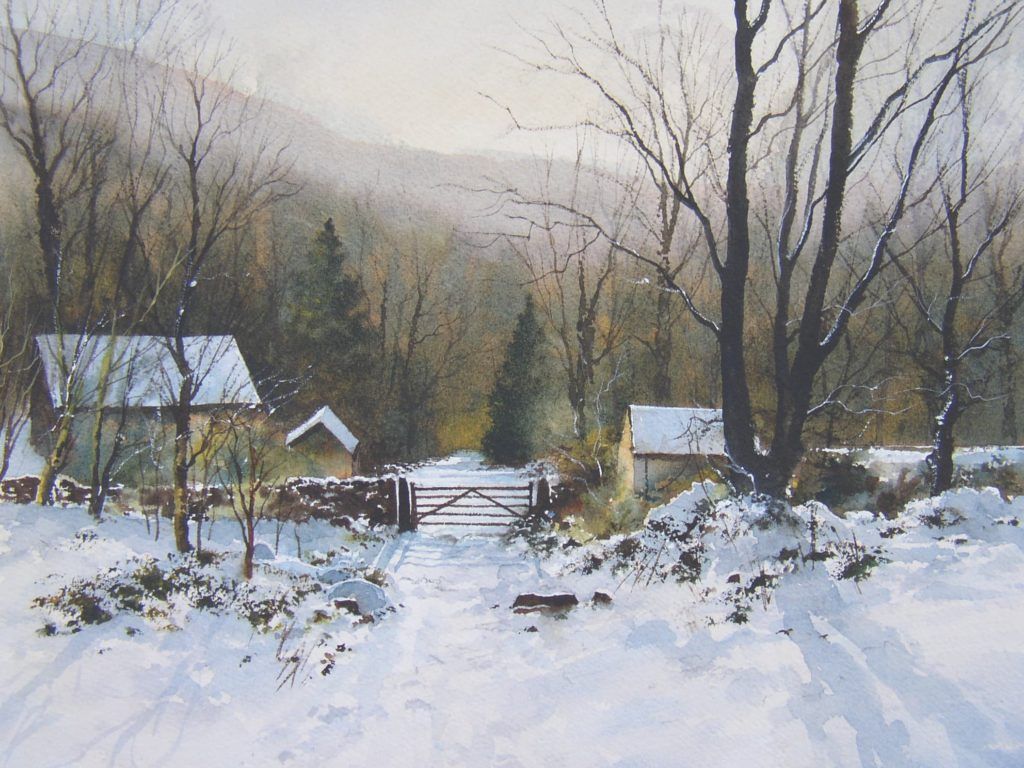 Color Palettes for Winter Landscape .artistsnetwork.com