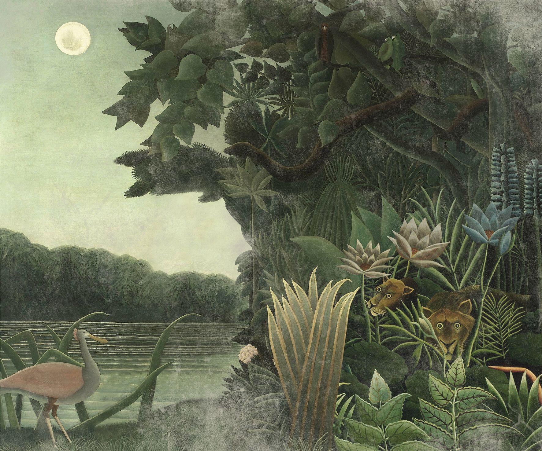 Wallpaper Homage to Rousseau by .archello.com