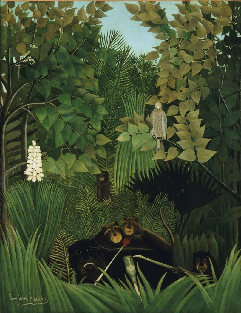 The Merry Jesters Henri Rousseau .useum.org