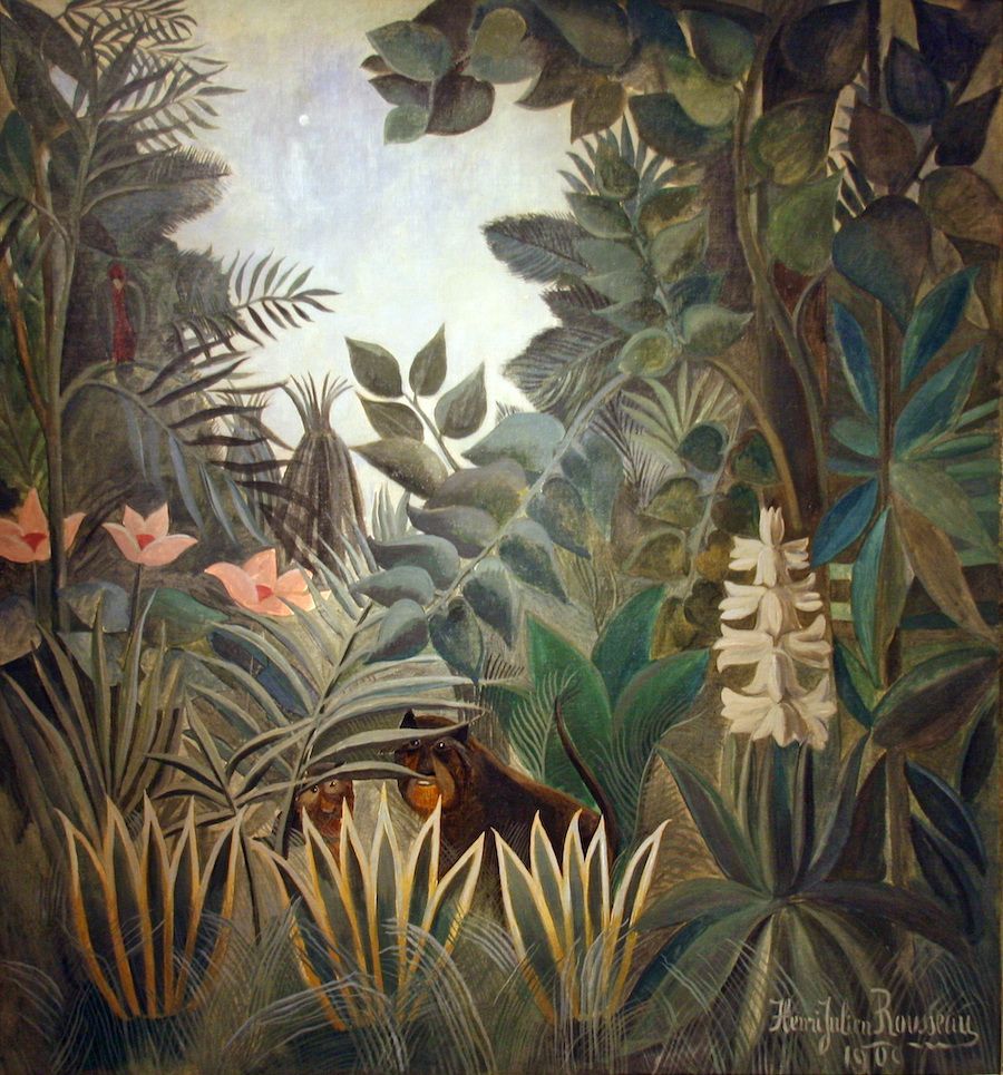 The Equatorial Jungle, 1909 by Henri .henrirousseau.net