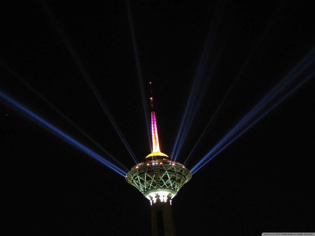 Milad Tower, Tehran, Iran.MR Ultra HD .wallpaperwide.com