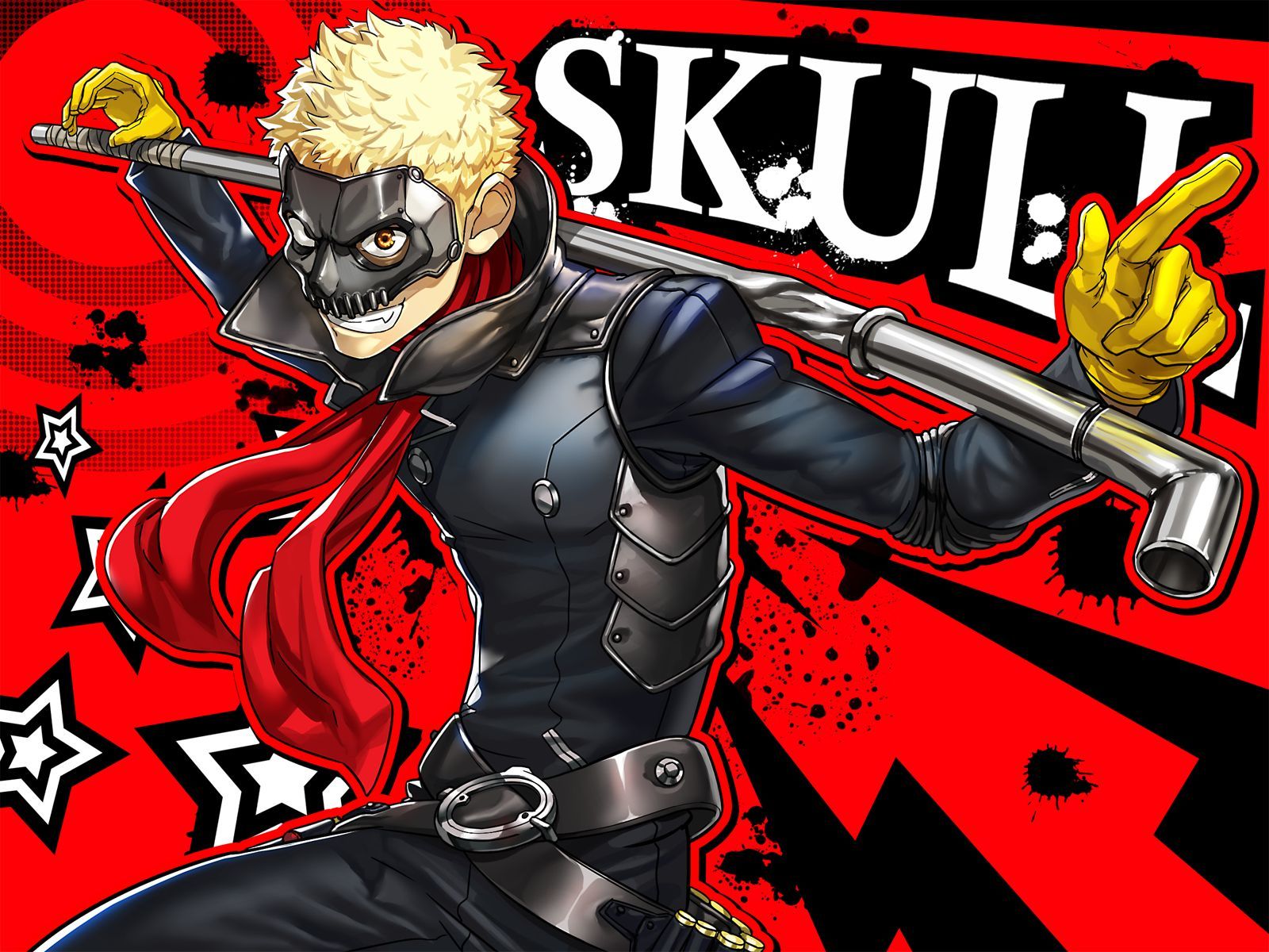 Skull. Ryuji Sakamoto. Persona 5 .com
