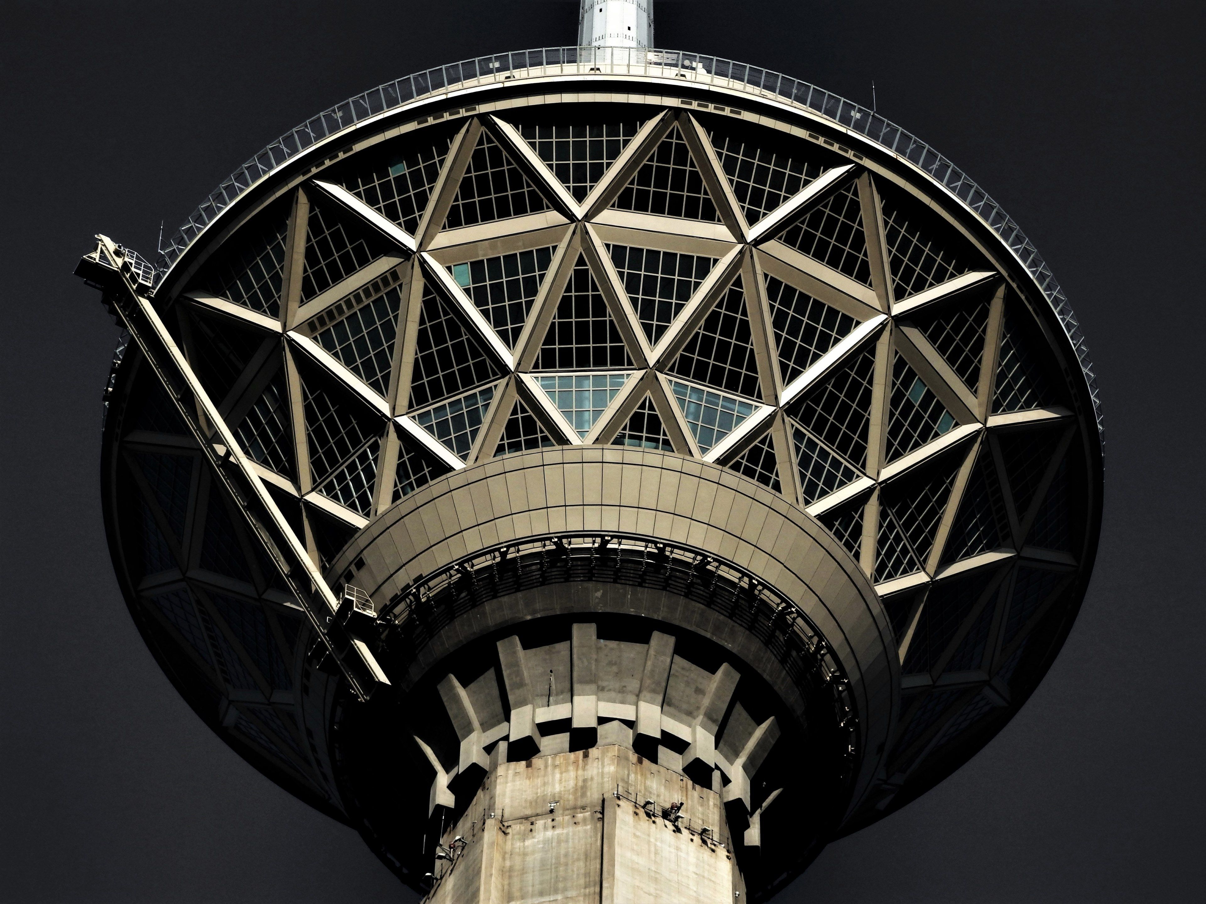 tehran milad tower 4k wallpaperwallpapercrafter.com
