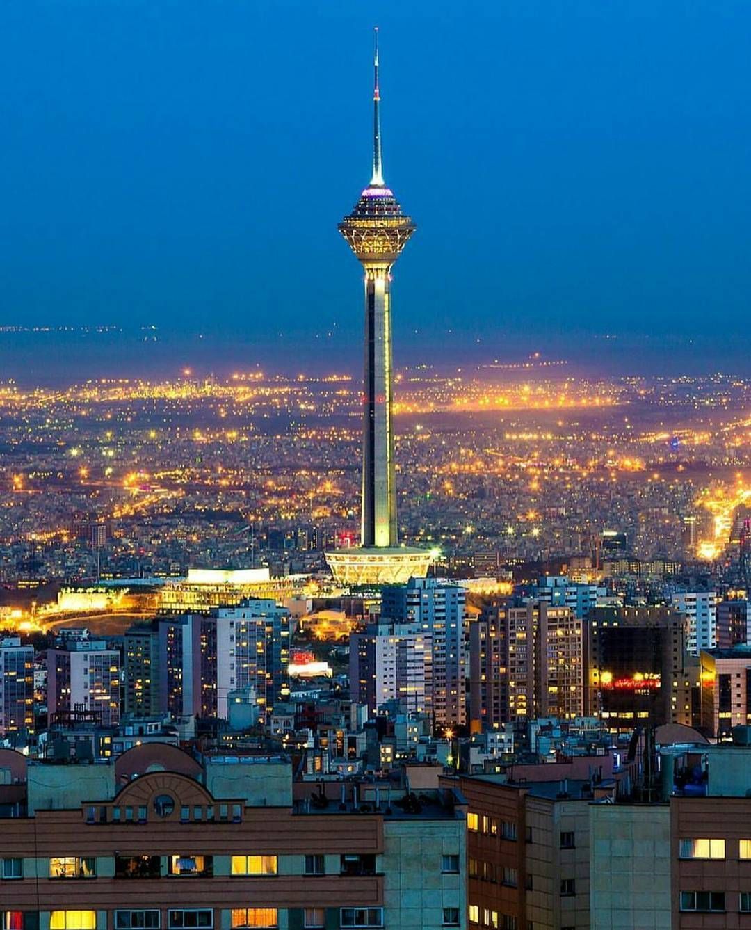 Milad Tower ⚫ Tehran ⚫ Iran ⚫. Tehran .com