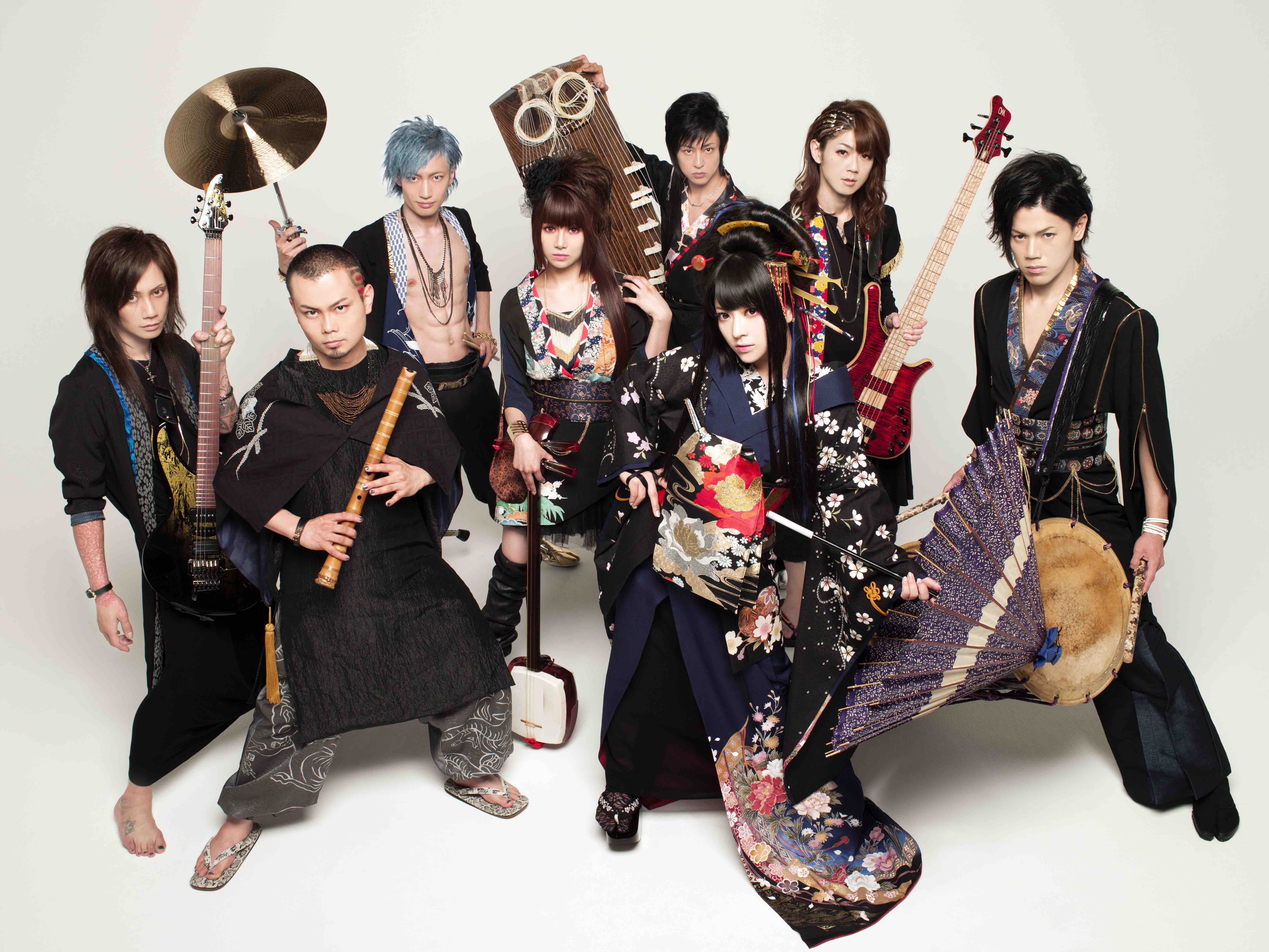 Wagakki band состав группы фото и имена