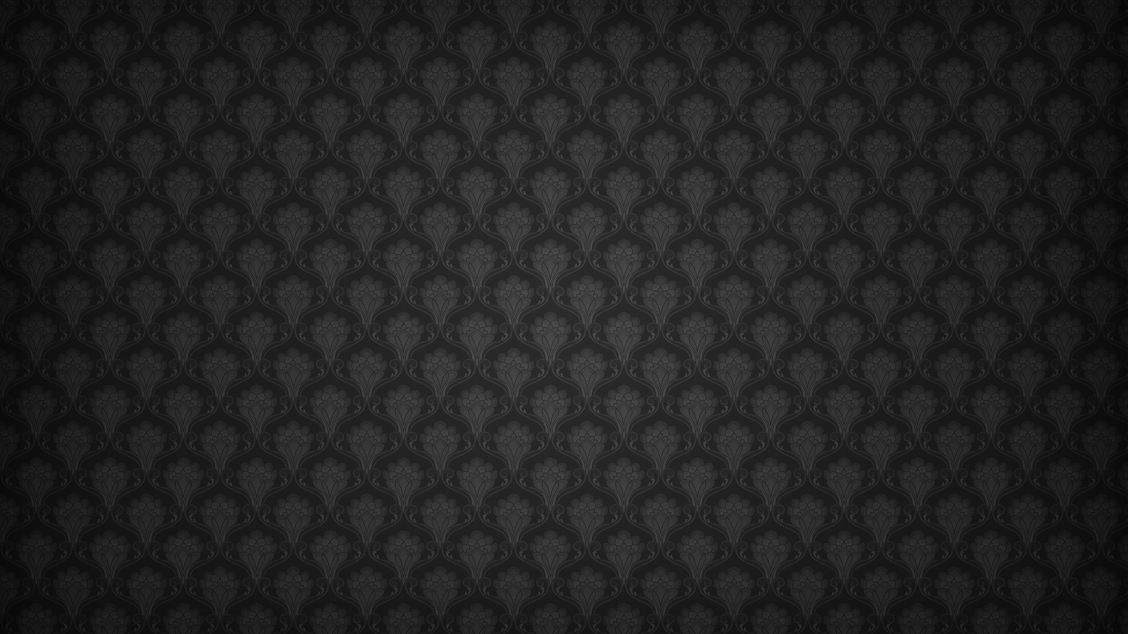 4k Resolution Black Pattern Wallpaper .allwallpaper.asia