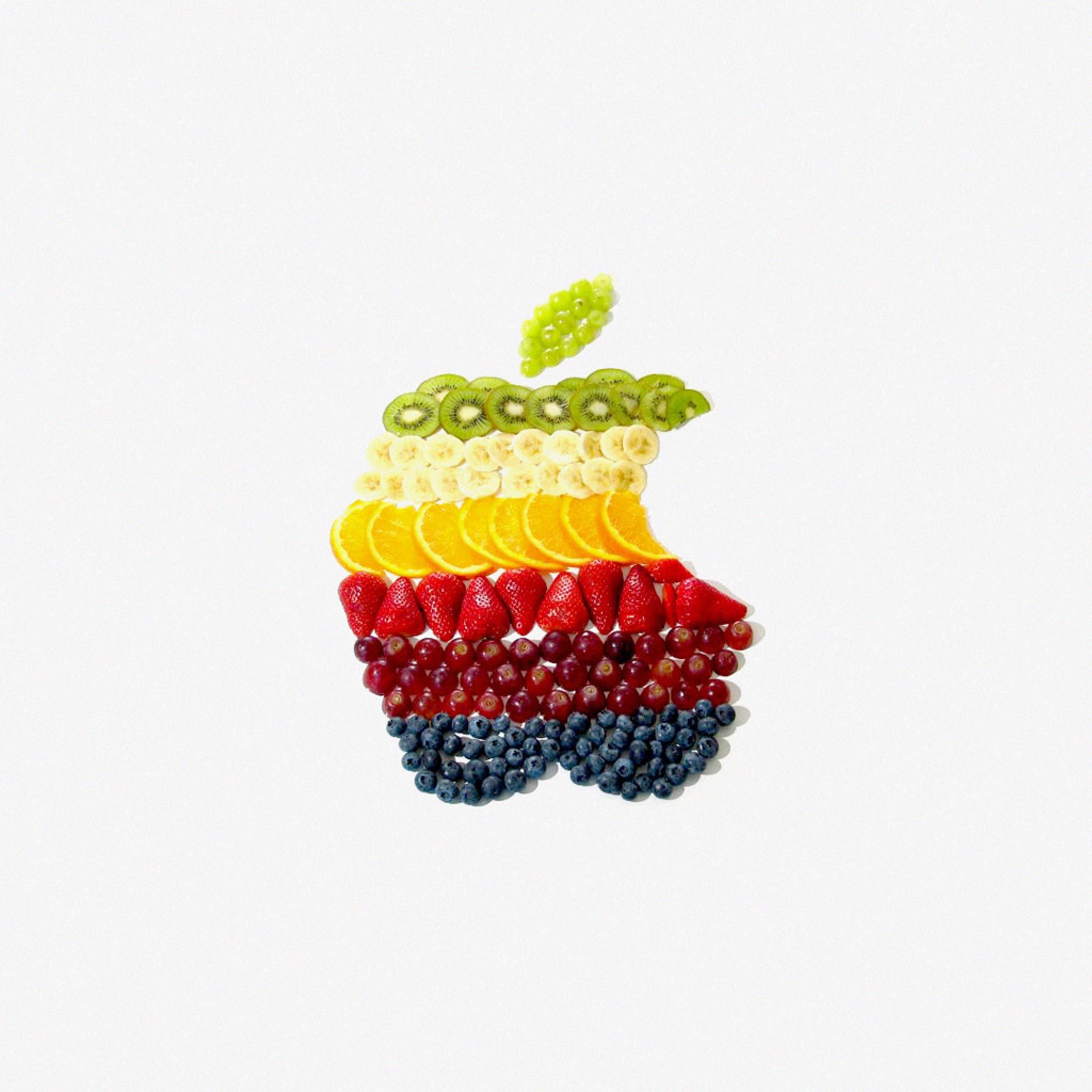 Apple Logo Fruit Salad Recipe .1024x.net