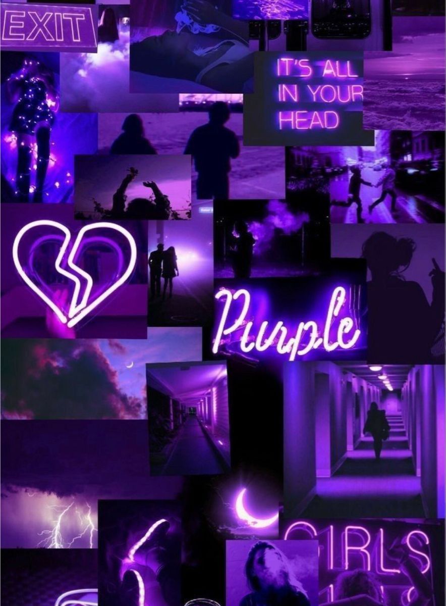 A bunch of random purple stuff!! -Sarah  Purple aesthetic, Purple, Purple  girls