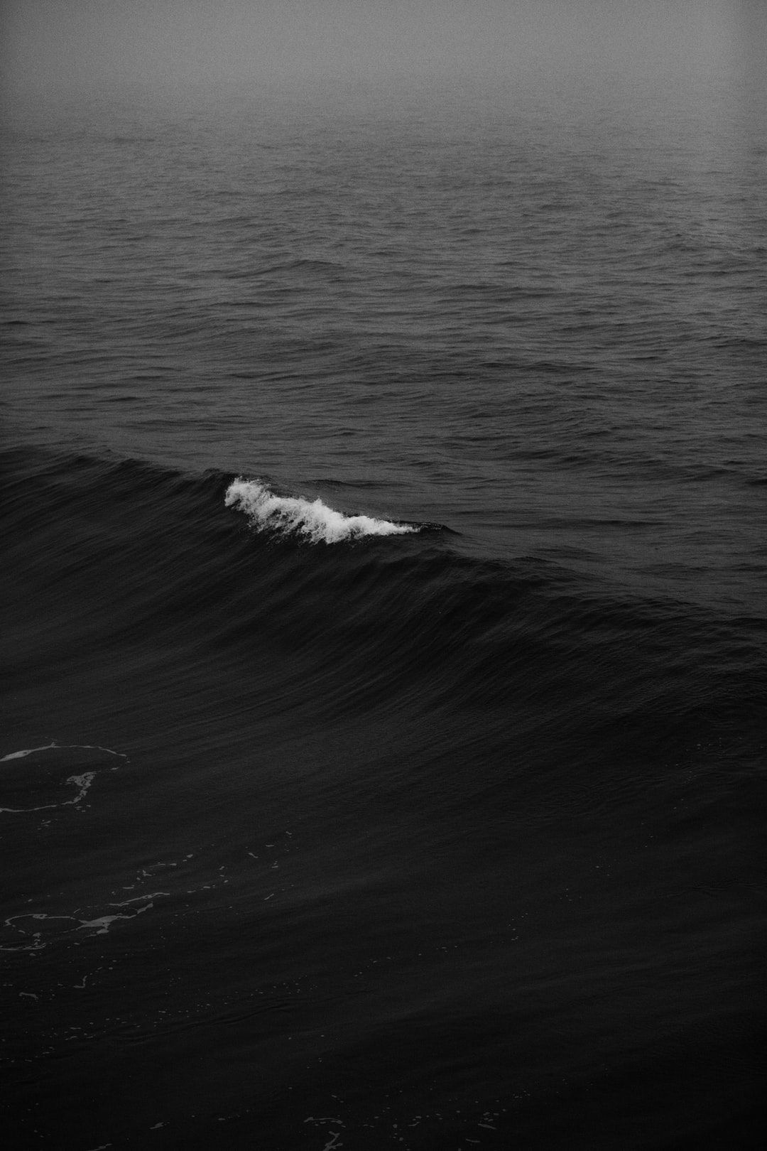 ocean wave in shallow focus lens photo .com